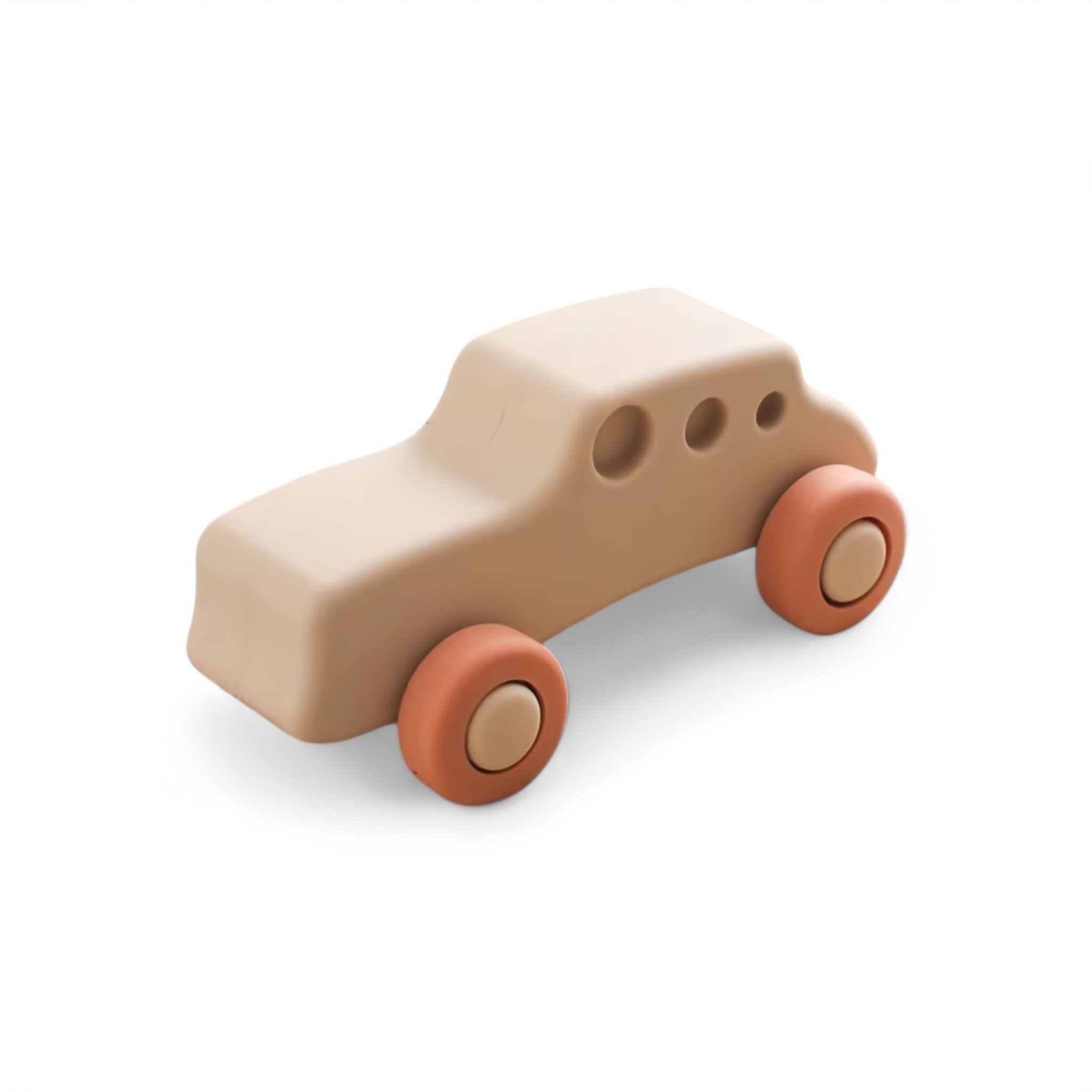Lil Car Teether Baby Boujee Khaki Car 