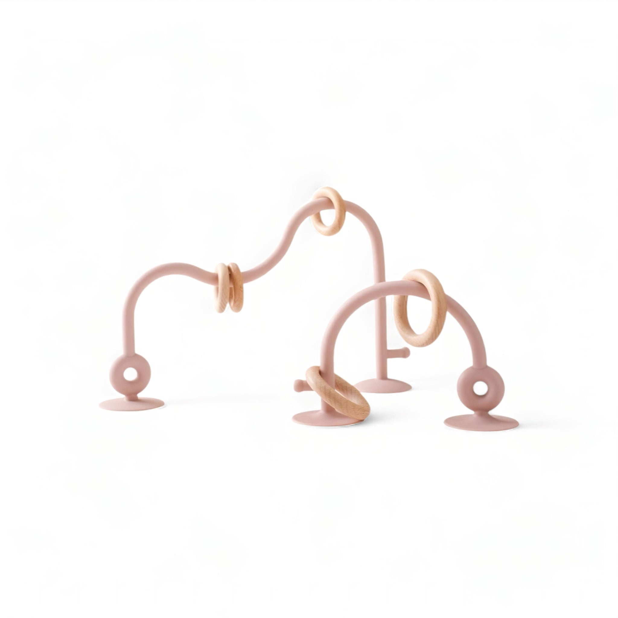 Baby Toy Suction Ring Baby Boujee Pink 