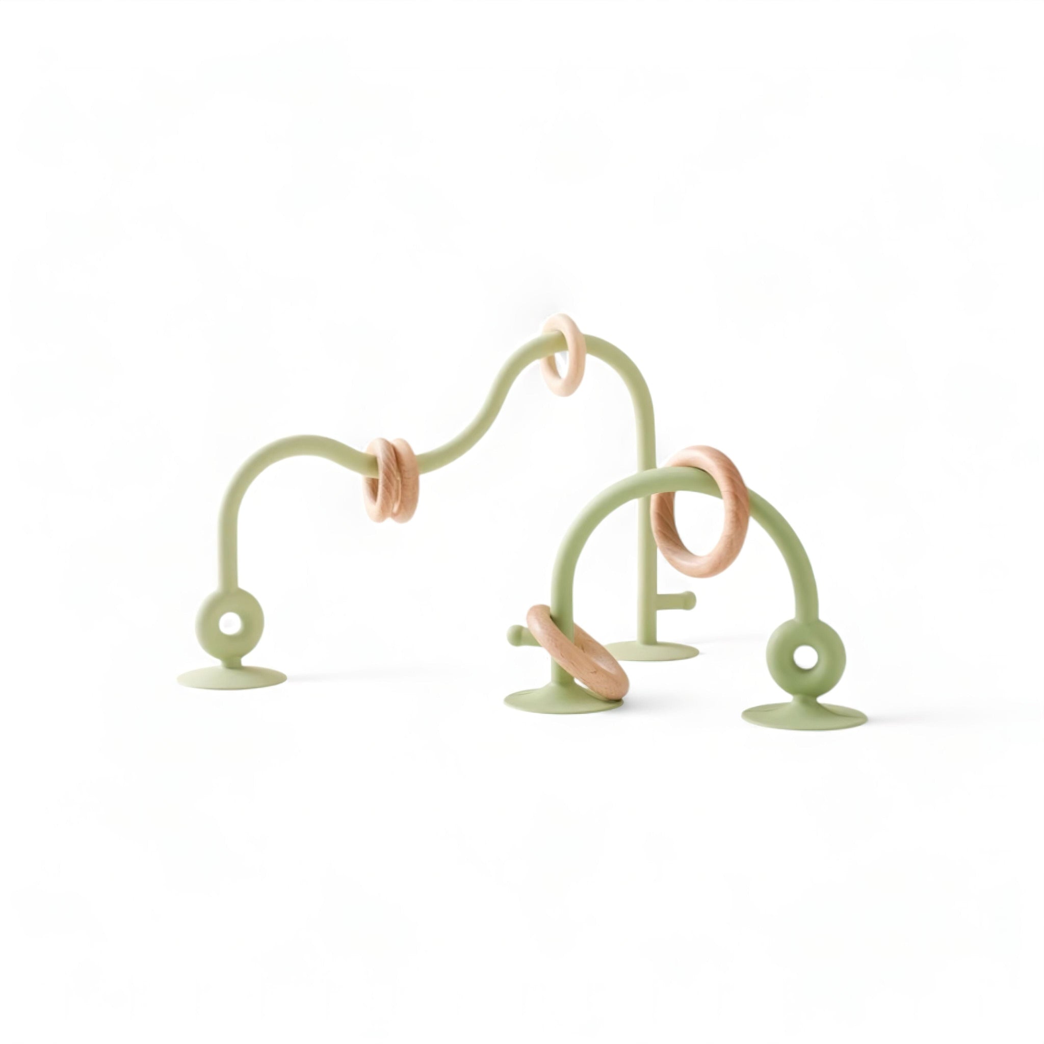 Baby Toy Suction Ring Baby Boujee Green 
