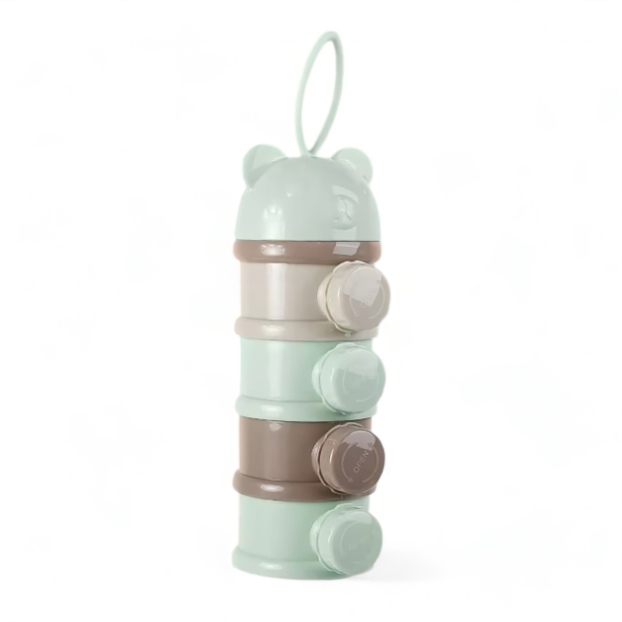 Bear Travel Storage Baby Boujee Green 4 Layers 