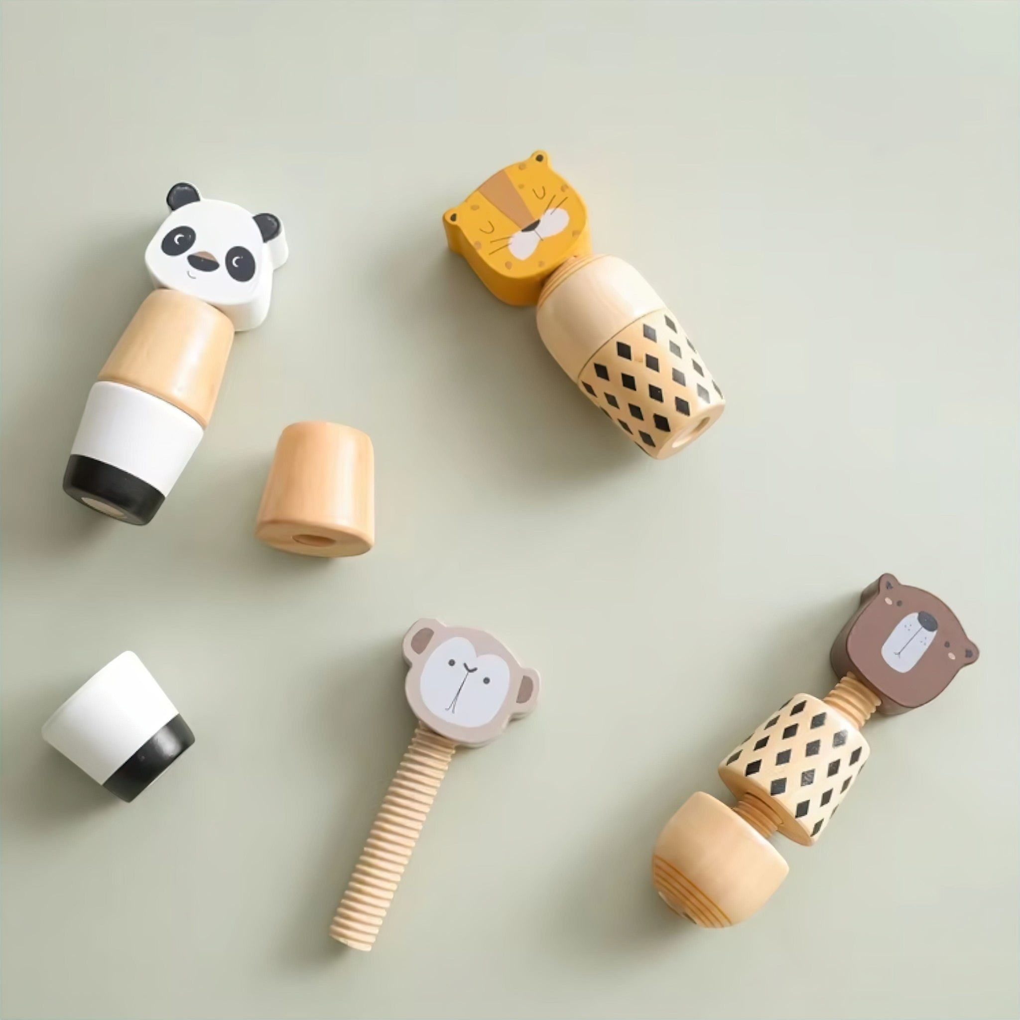 Wooden Animal Fun Baby Boujee 