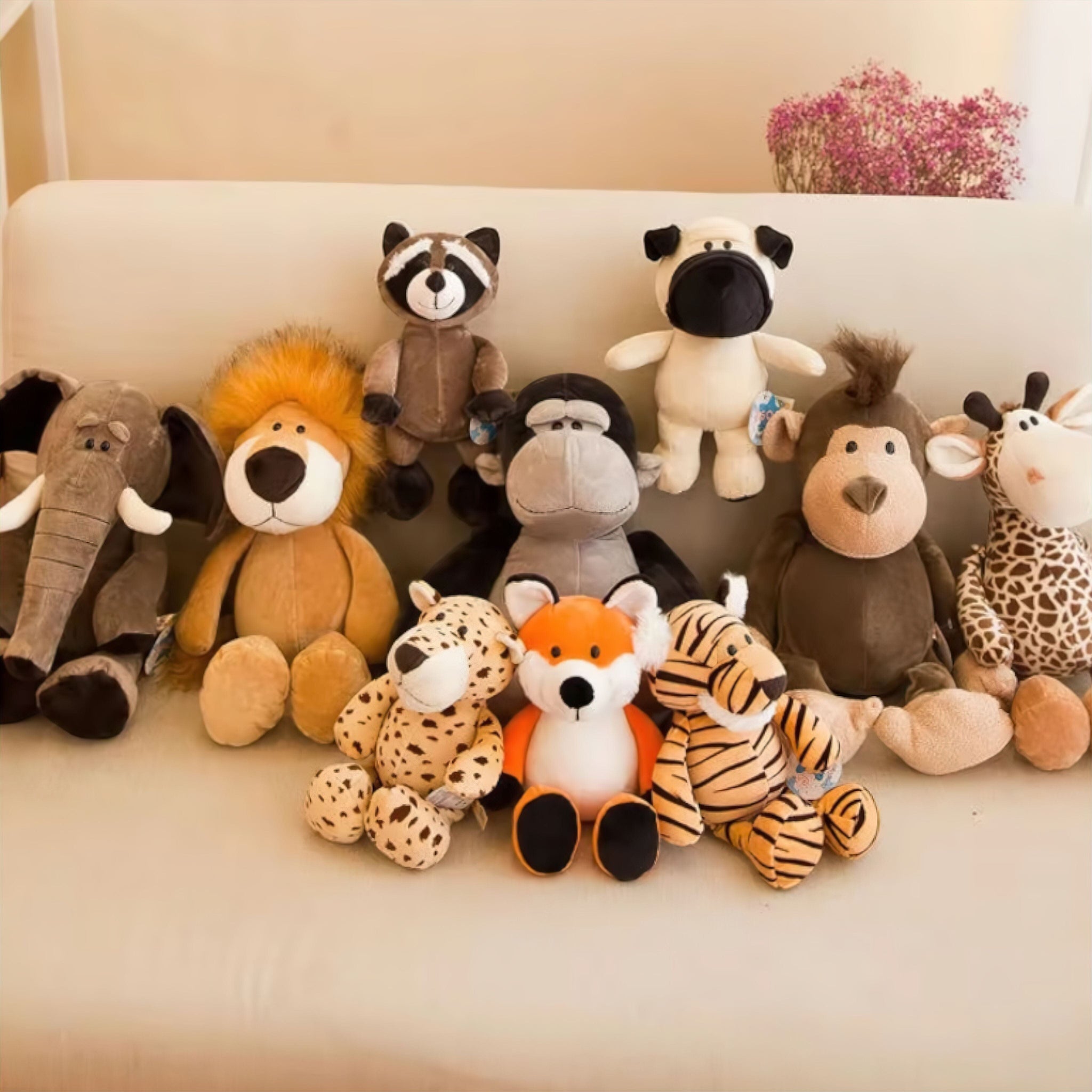 Soft Safari Toy Collection Baby Boujee 