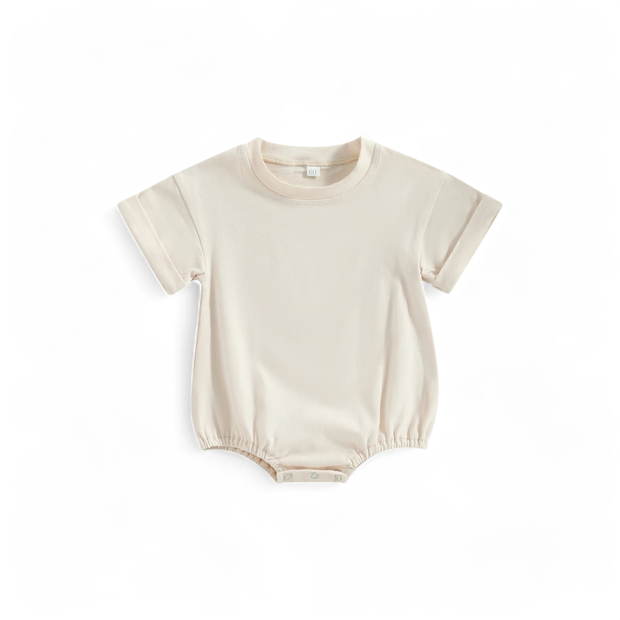 Little Sunshine Romper Baby Boujee Beige 0-6M 