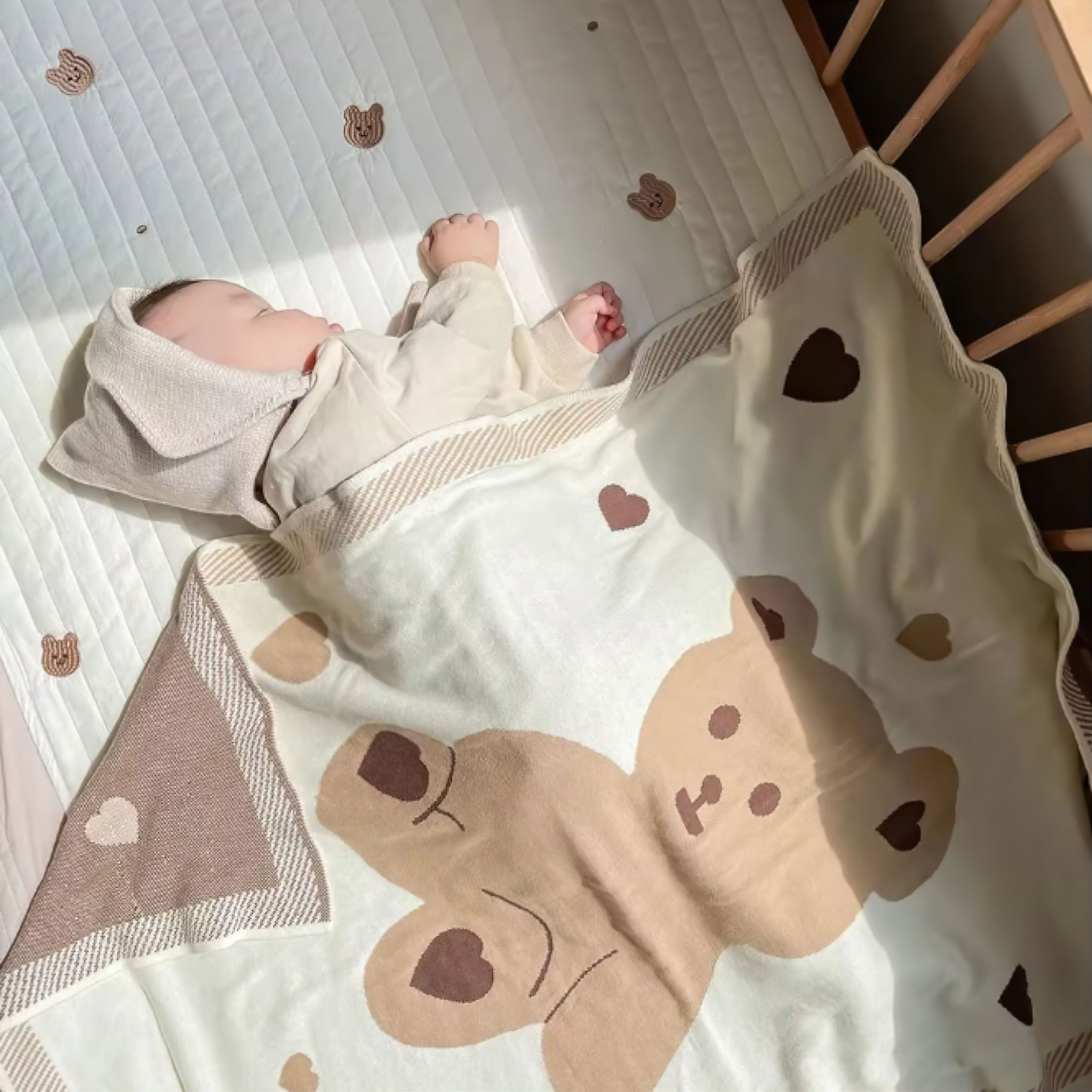 Bear Hugs Blanket Baby Boujee 