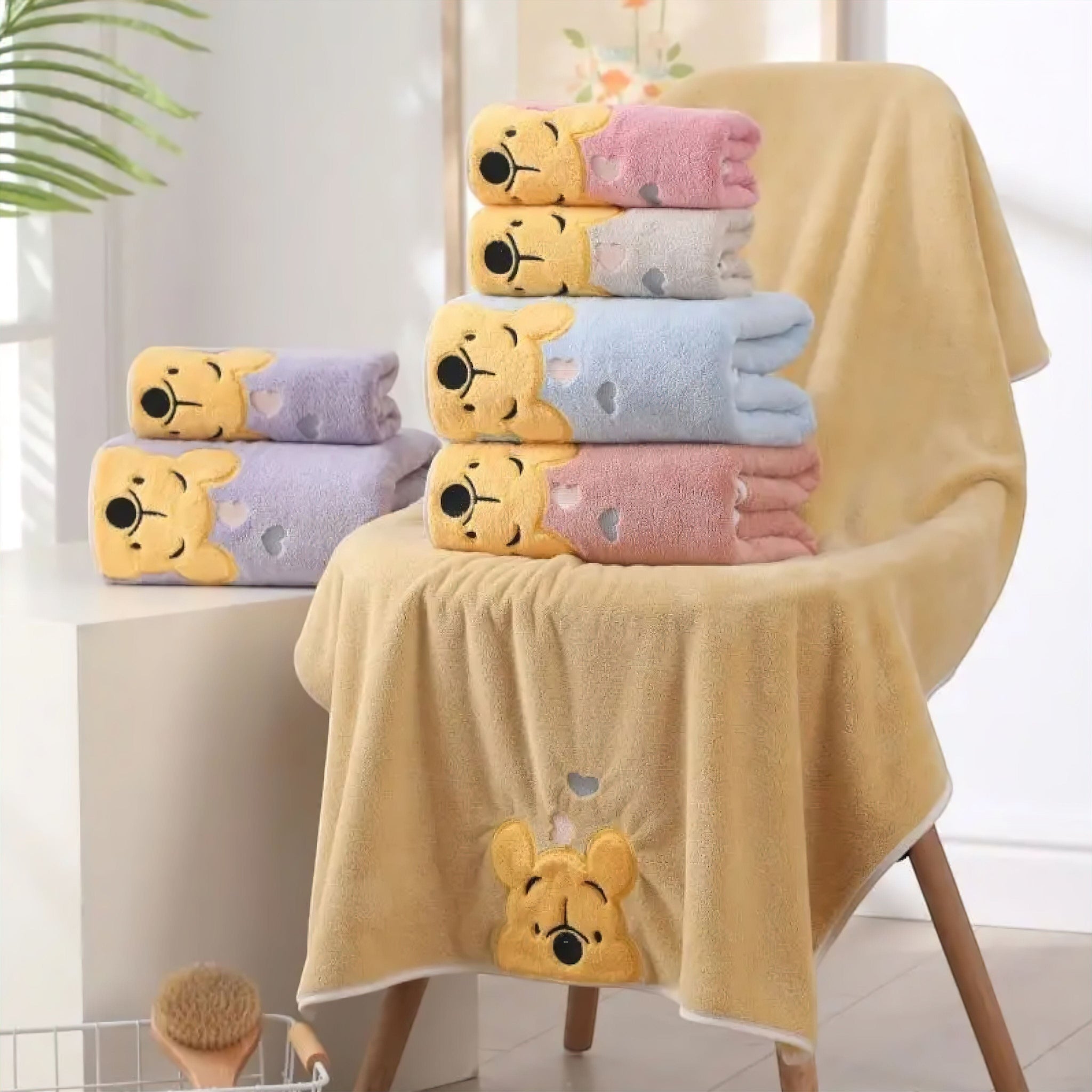 Winnie Cute Towel Baby Boujee 