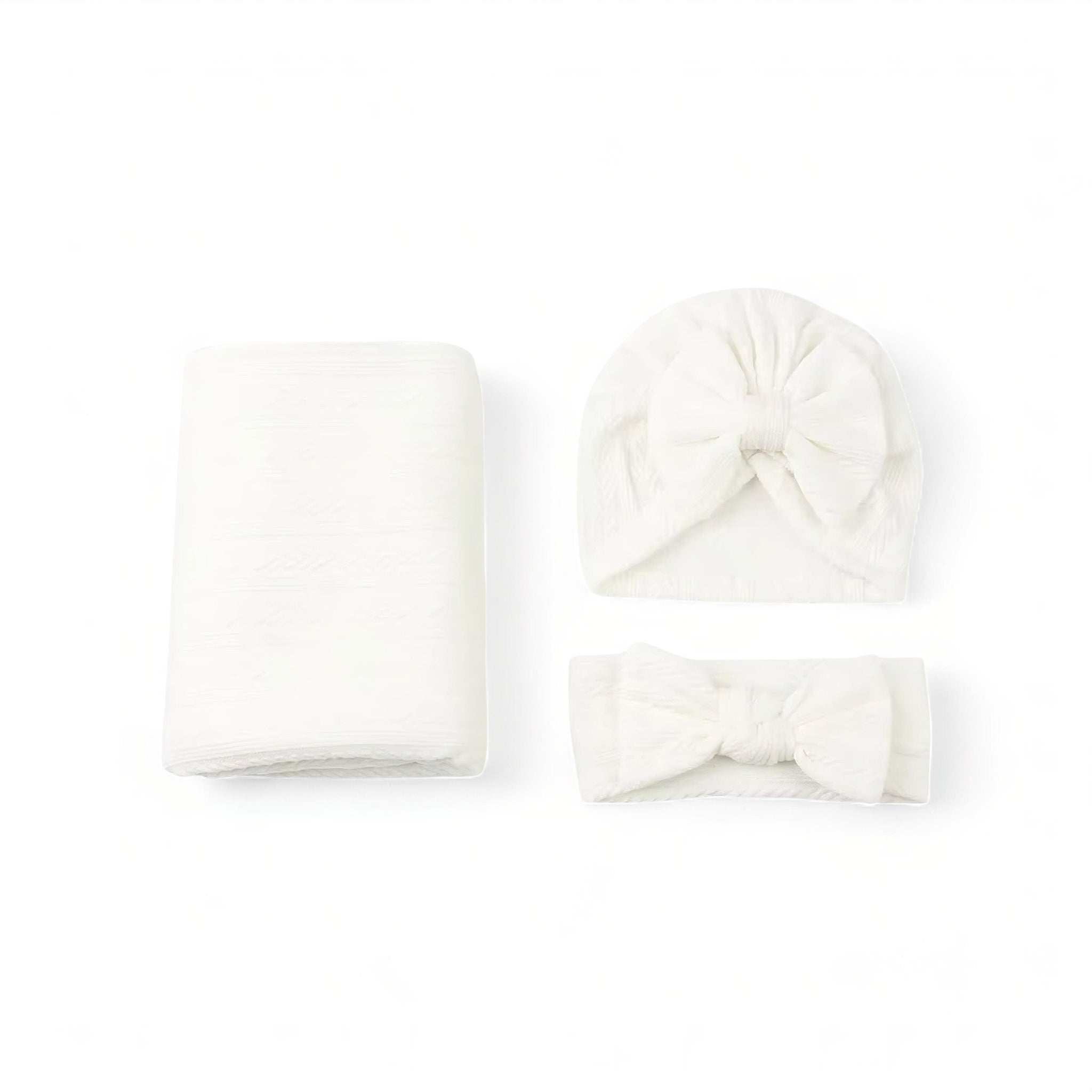 Little Swaddle Set (fix sizes in ADP they are not completed. Remove "&" and replace with L "X" W Baby Boujee White 