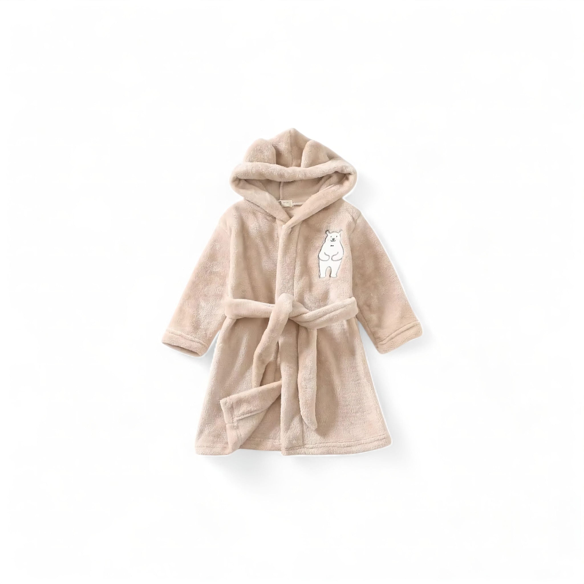 Kiddos Bear Robe Baby Boujee Brown 2T 
