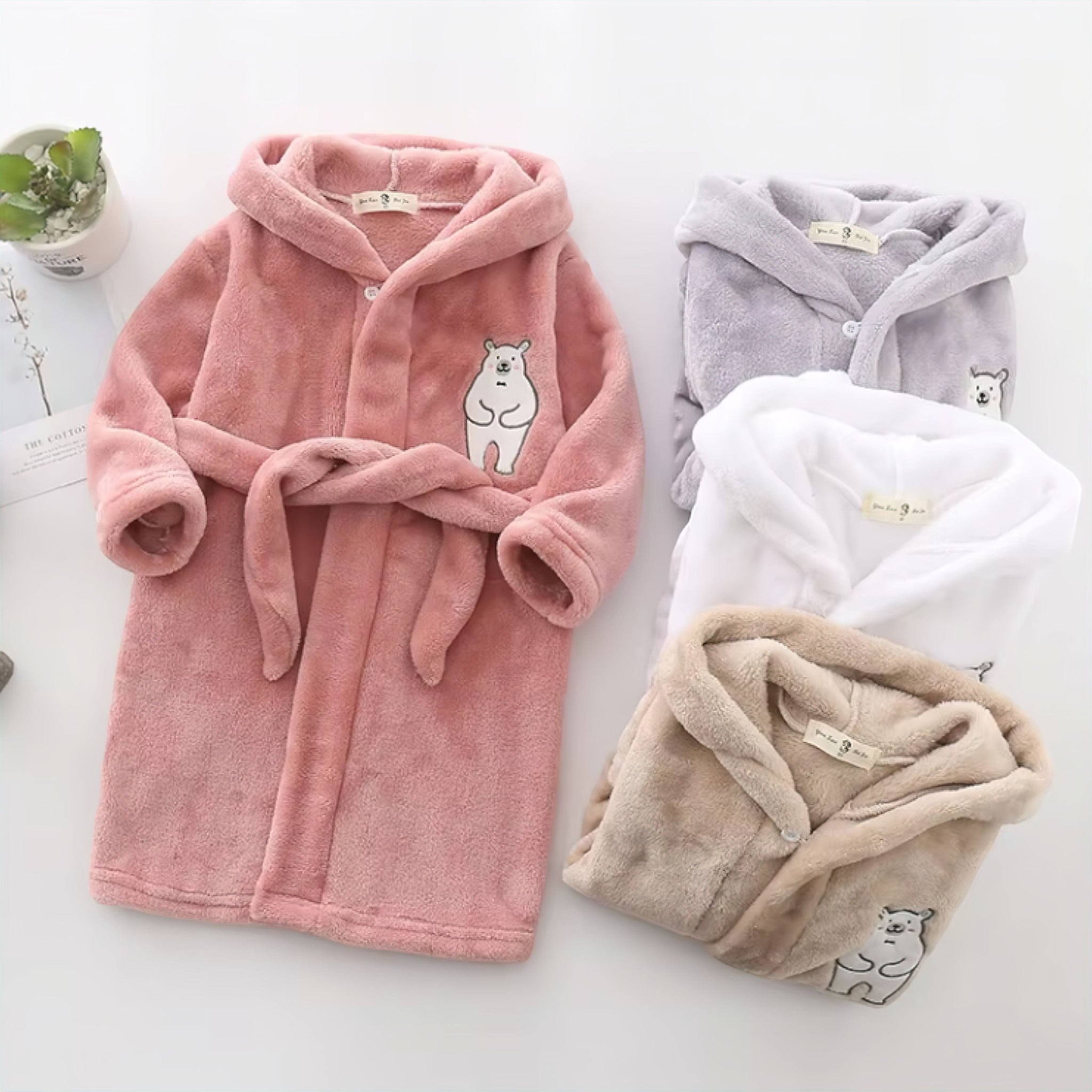 Kiddos Bear Robe Baby Boujee 