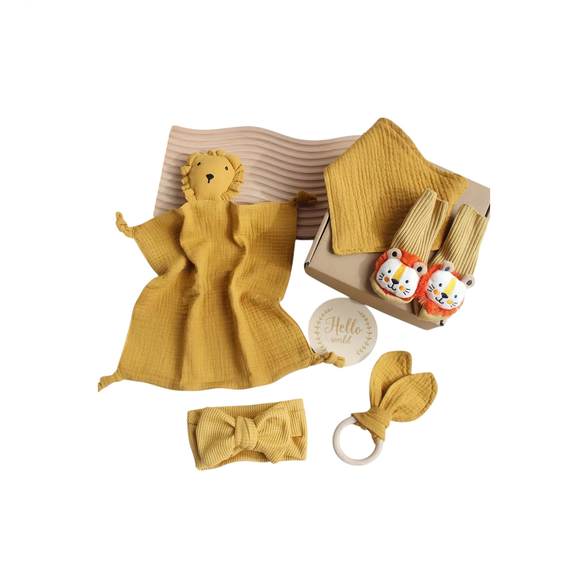 Lovely Gift Set (tell the customers about all 6 items that are included. they would want to know prior to purchasing) Baby Boujee Yellow 