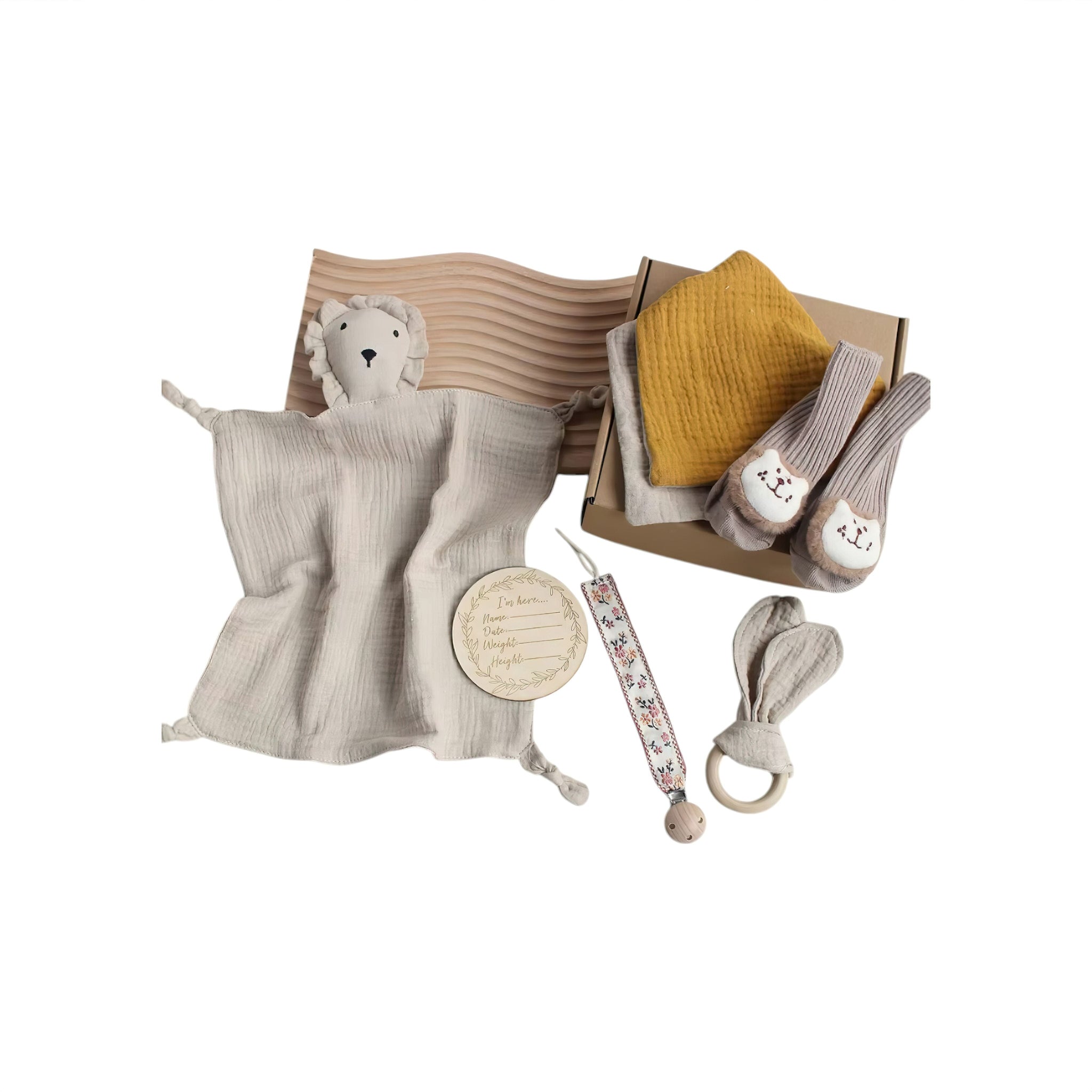 Lovely Gift Set (tell the customers about all 6 items that are included. they would want to know prior to purchasing) Baby Boujee Grey 