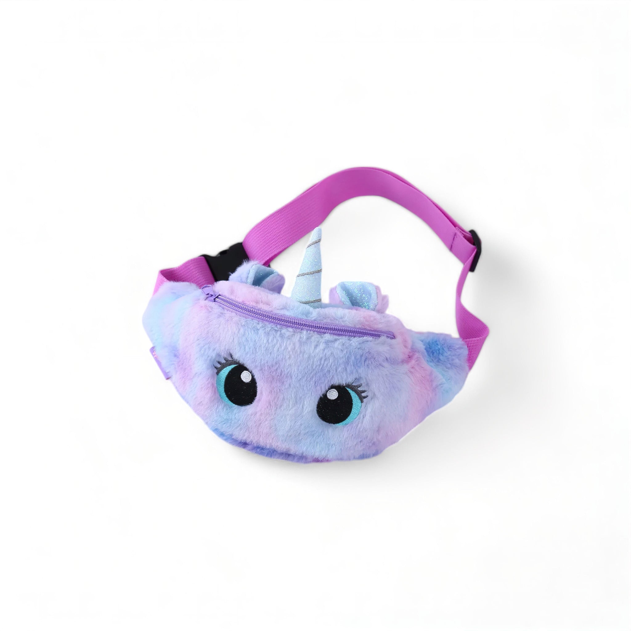 Unicorn Plush Pouch Baby Boujee Blue + Purple 