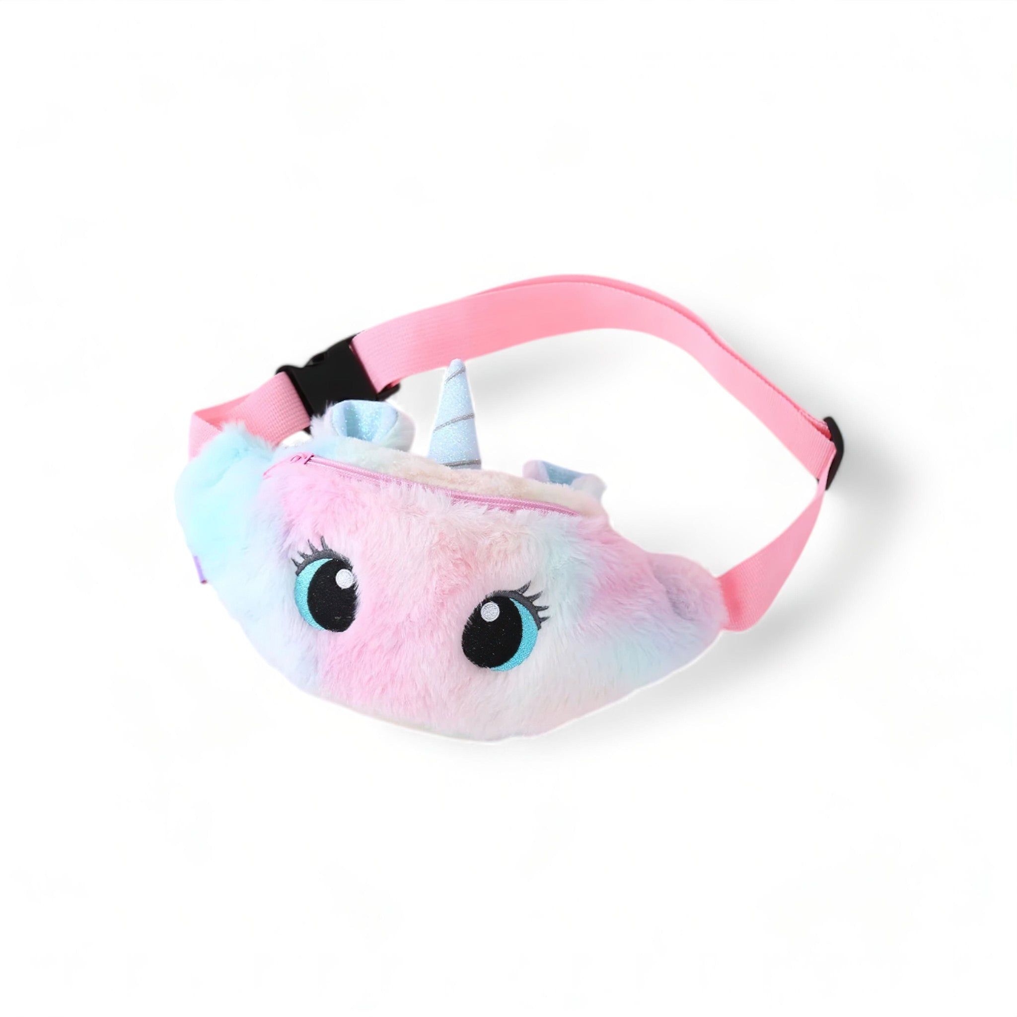Unicorn Plush Pouch Baby Boujee Blue + Pink 