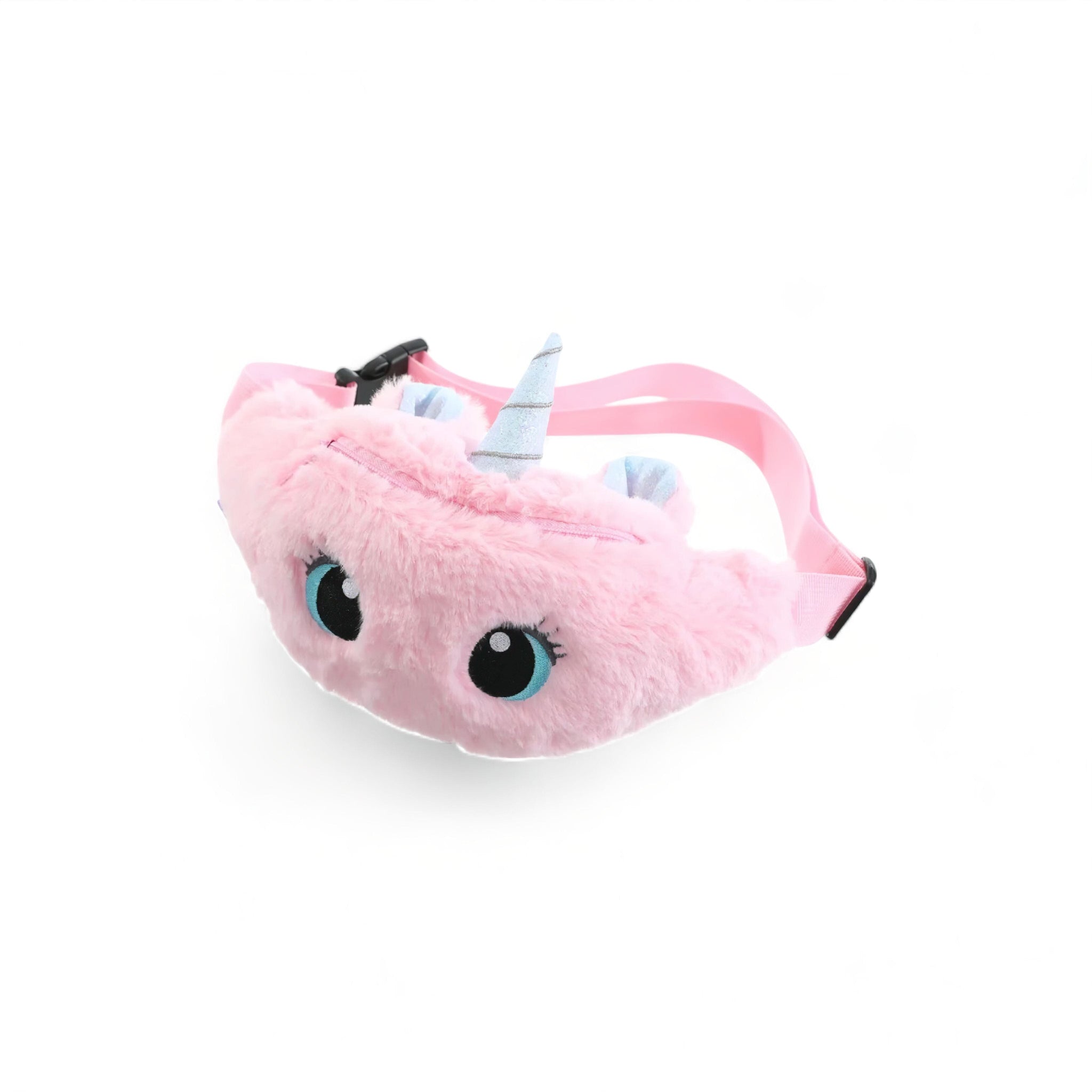 Unicorn Plush Pouch Baby Boujee Pink 