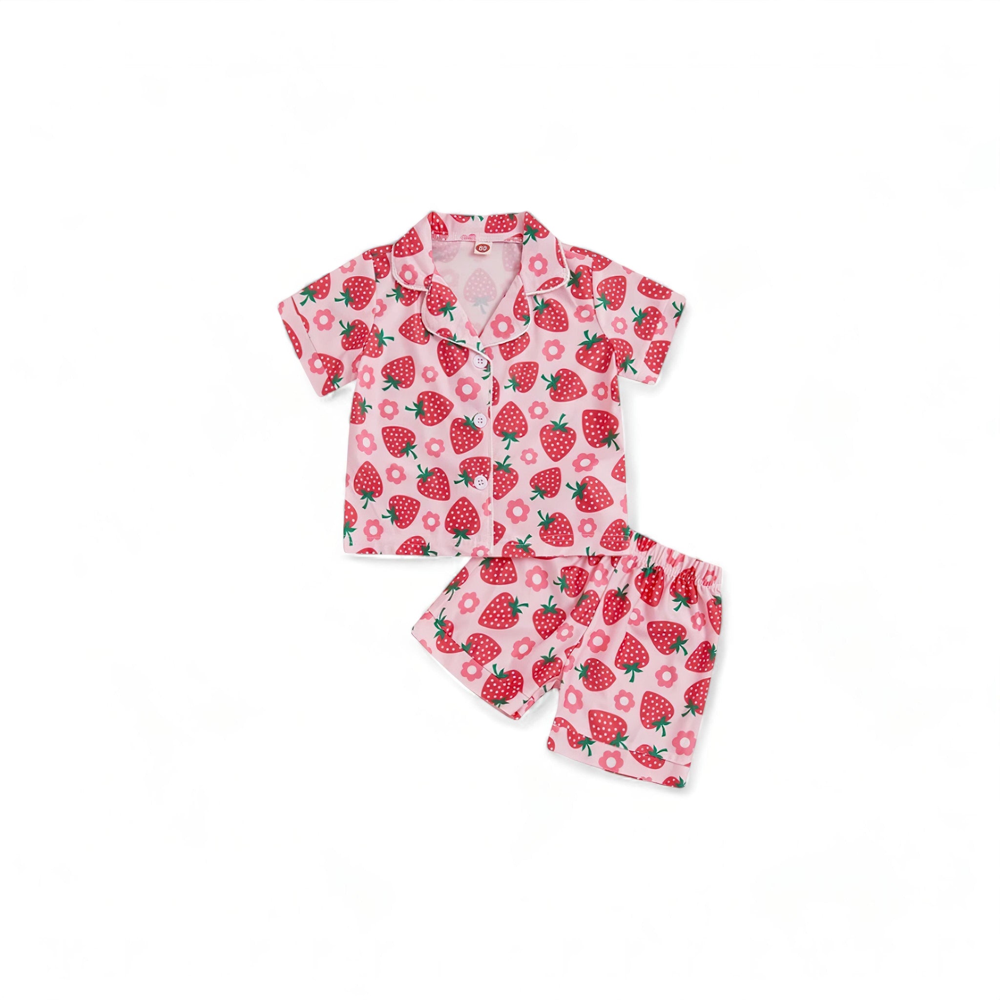 Sweet Summer Nightwear (this may be a double up? please check and delete if required) Baby Boujee Strawberry 2-3T 