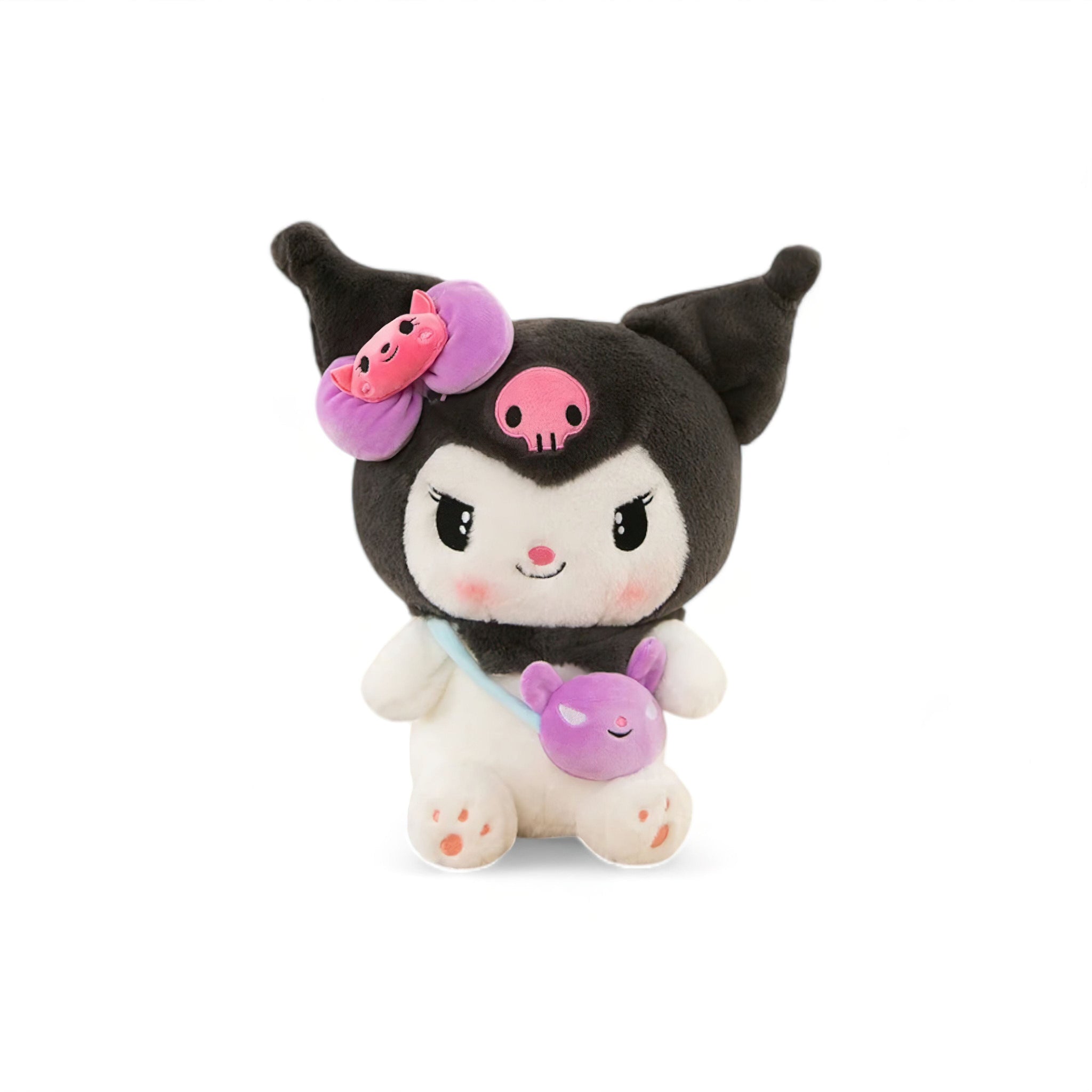 Anime Plush Dolls (what material is it? include in description) Baby Boujee Kuromi 40cm 
