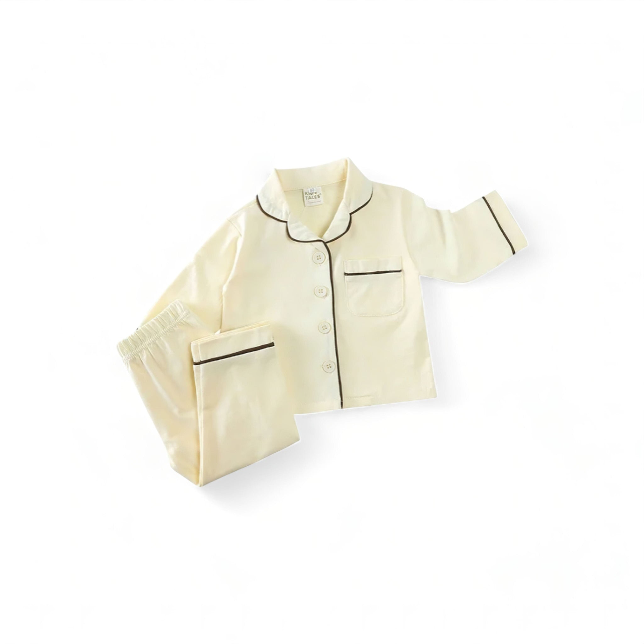 Dreamy PJs (find display image if possible or make one with AI) Baby Boujee Yellow 9-12M 
