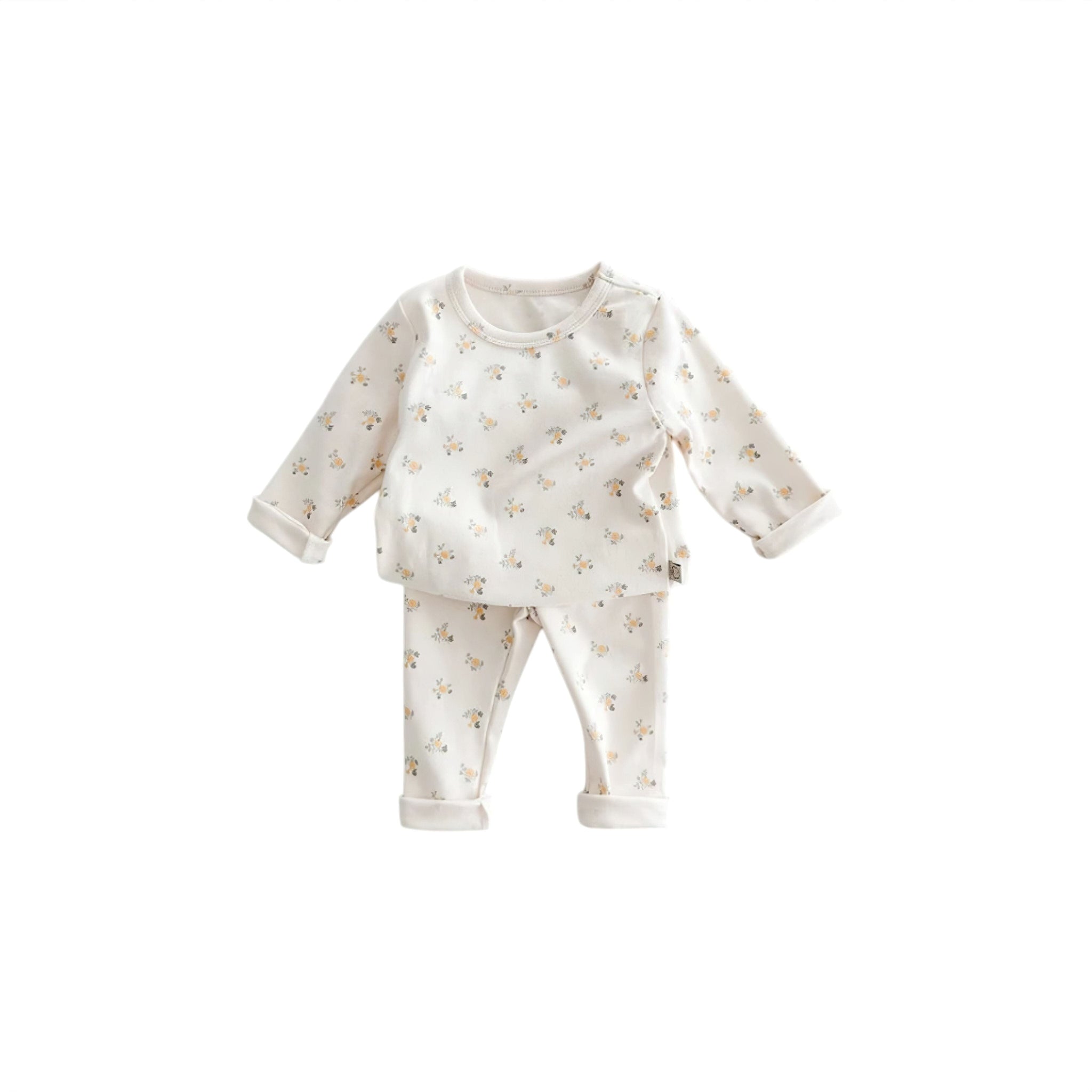 Sweet Floral Sleepwear Baby Boujee Yellow Floral 12-24M 