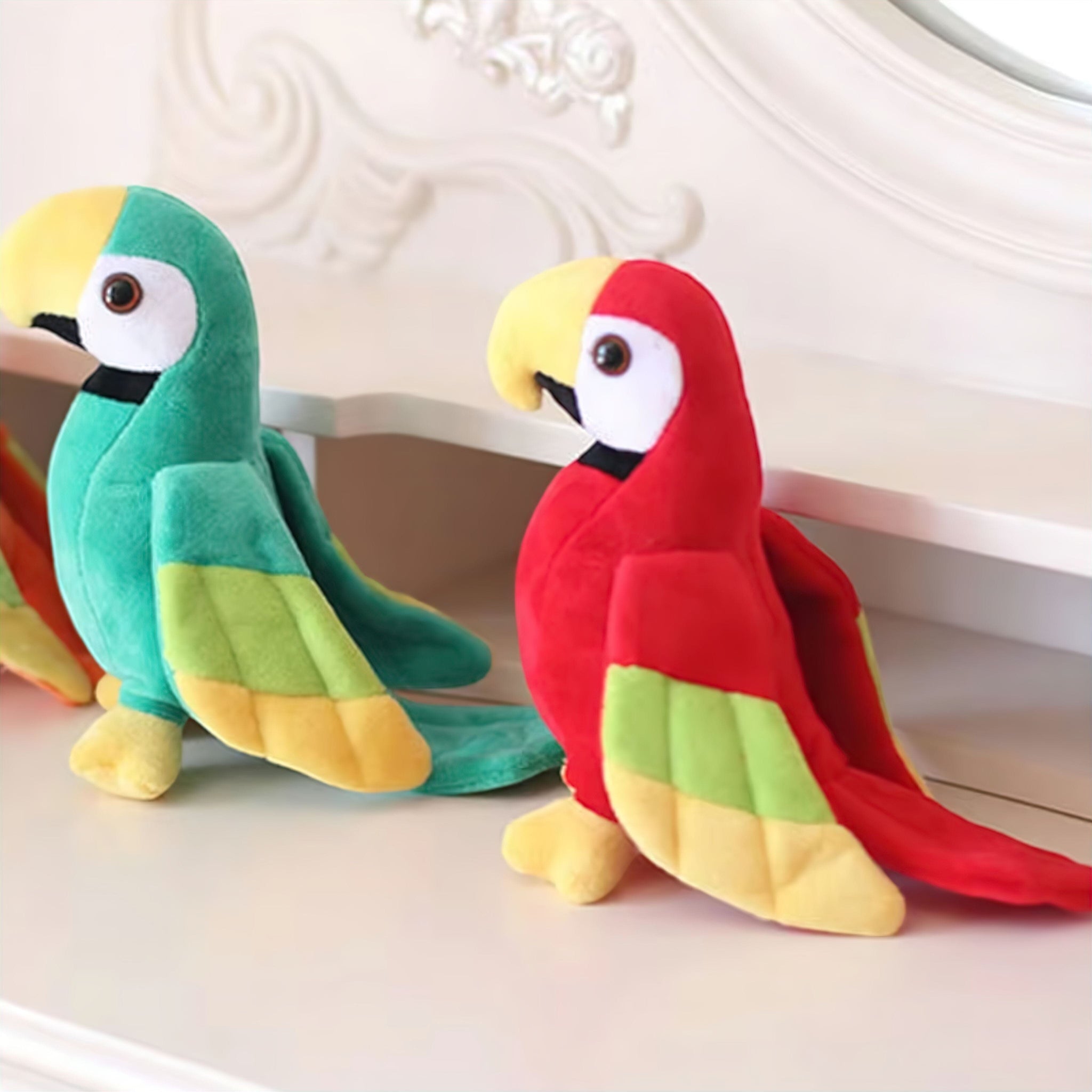 Snuggly Parrot Toy (JS) working Baby Boujee 