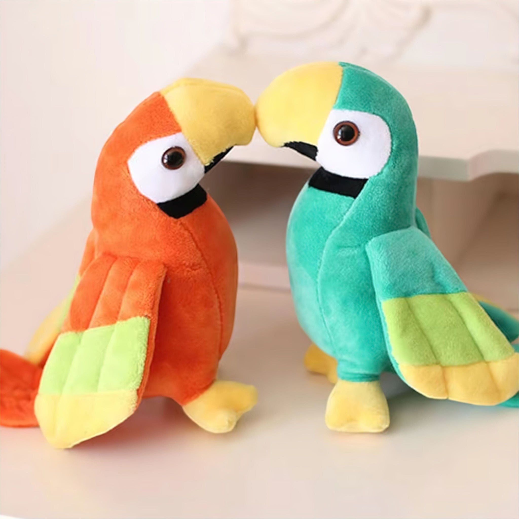 Snuggly Parrot Toy (JS) working Baby Boujee 
