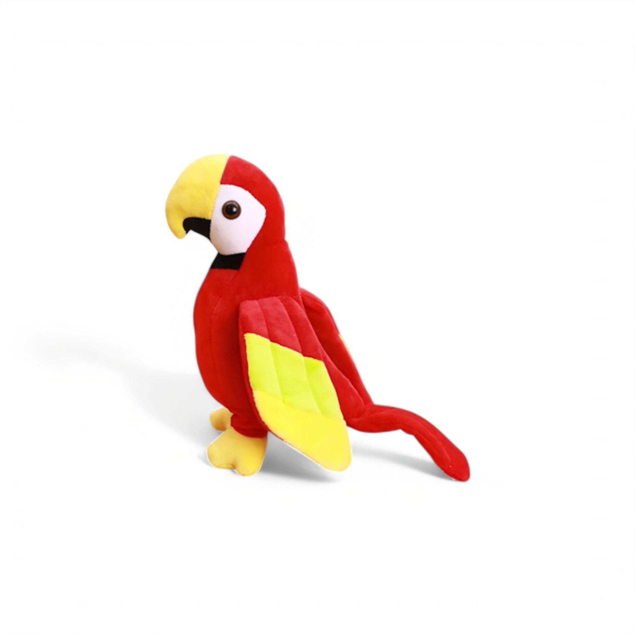 Snuggly Parrot Toy (JS) working Baby Boujee Red 20cm 