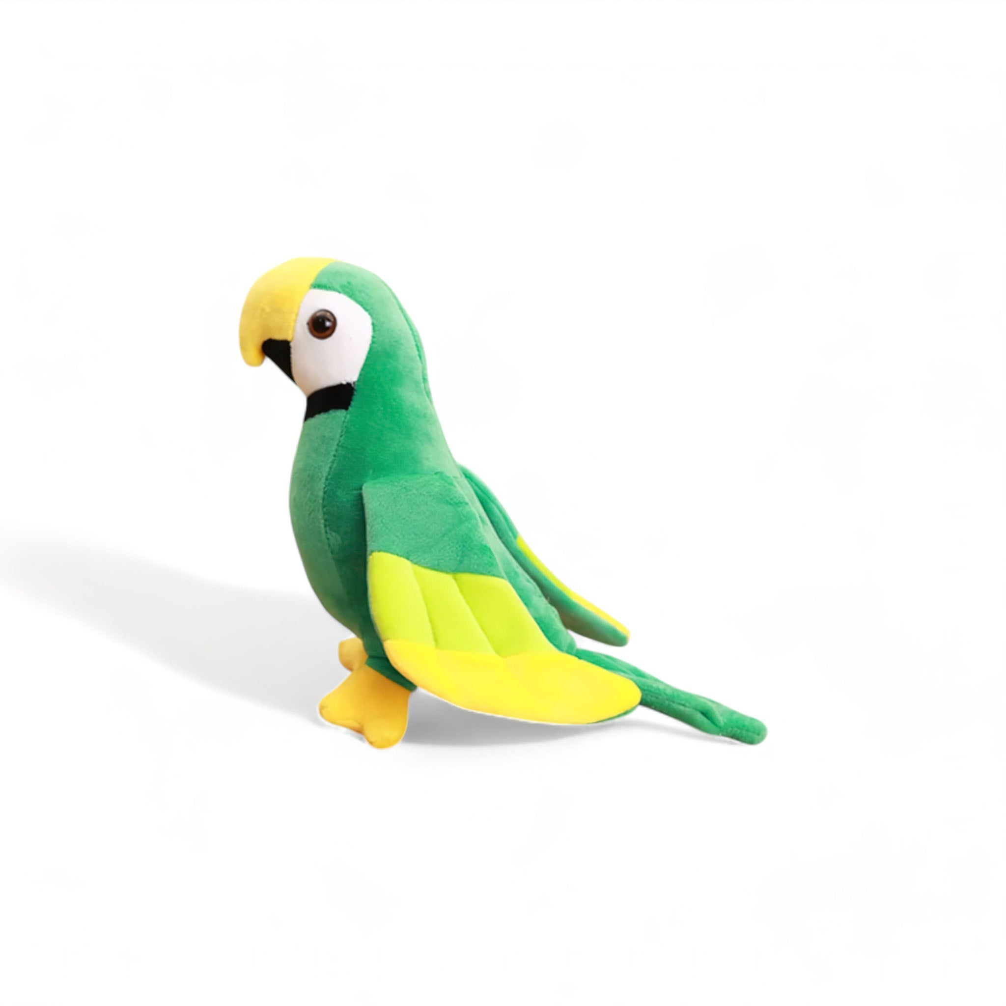 Snuggly Parrot Toy (JS) working Baby Boujee Green 20cm 