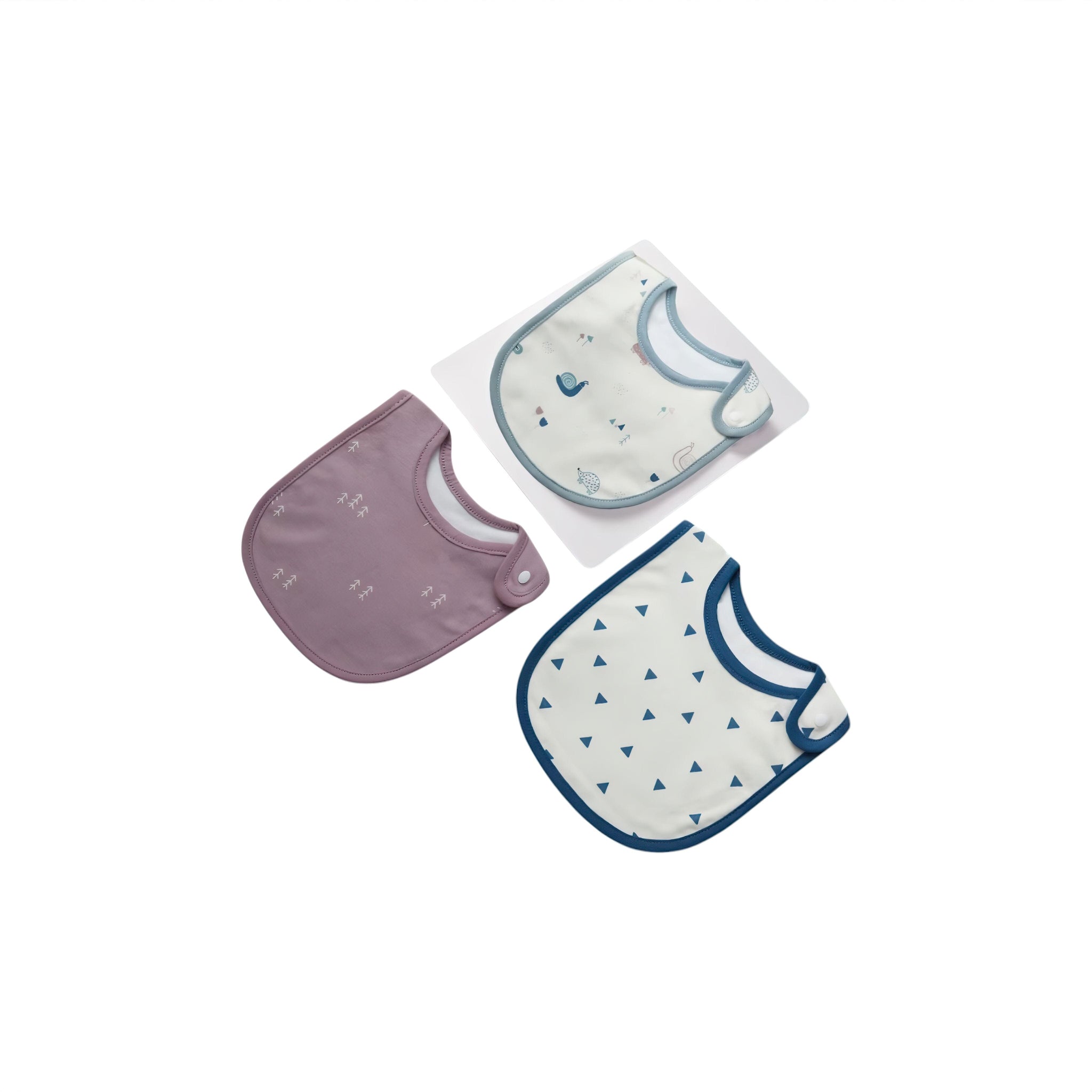 Lovely Baby Bib Baby Boujee Snails 