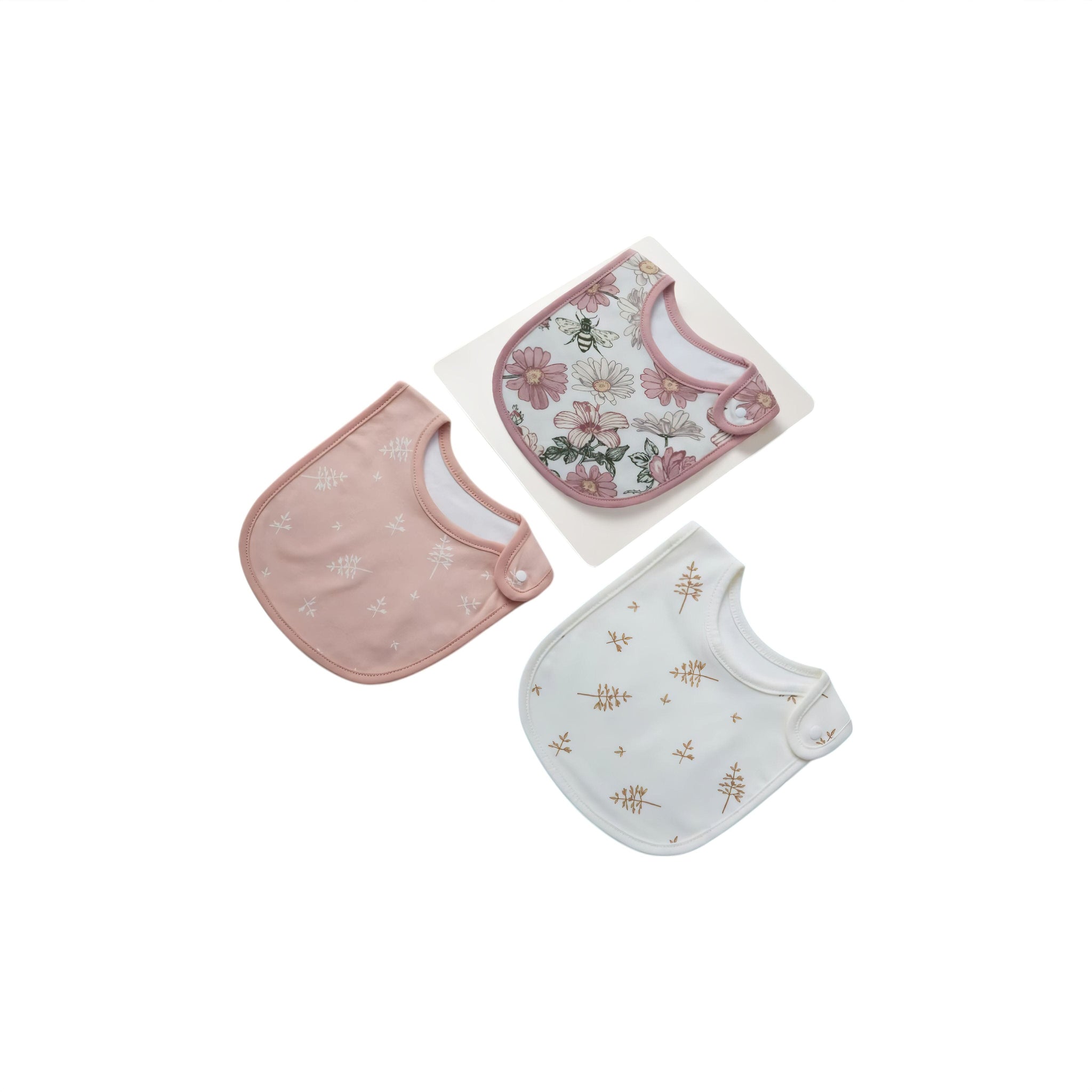 Lovely Baby Bib Baby Boujee Flowers 