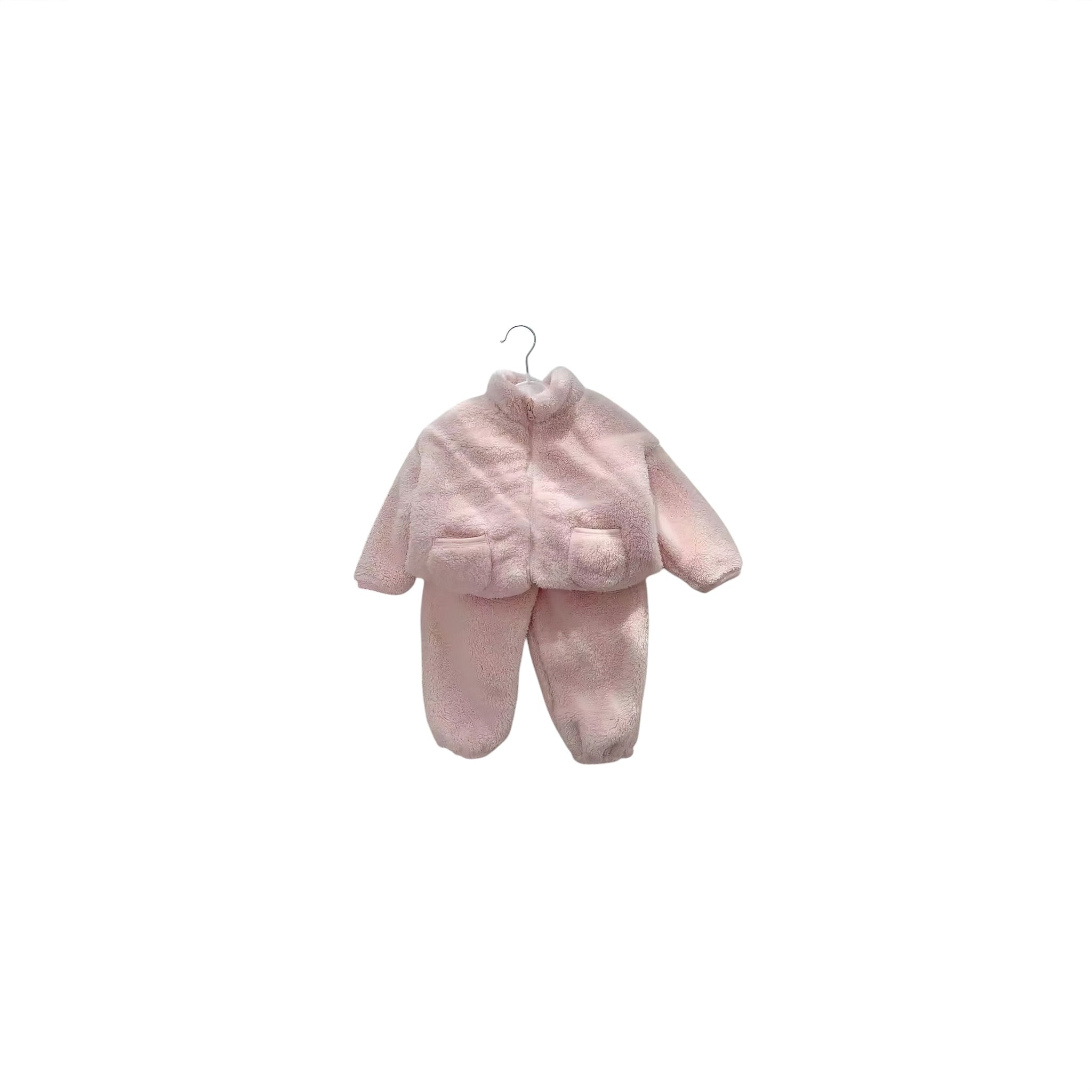 Fancy Warm Set (JS) title updated Baby Boujee Pink 2-3T 