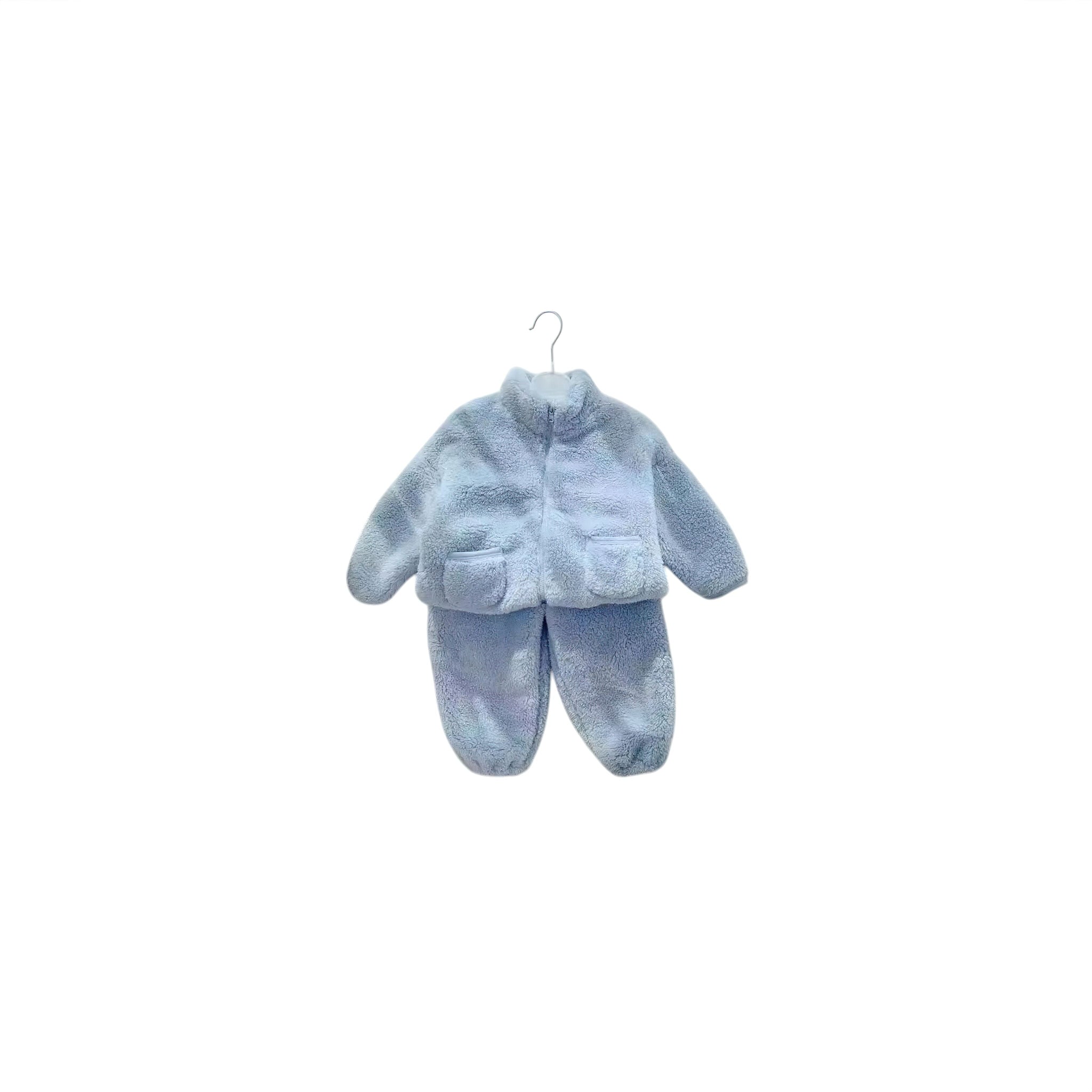 Fancy Warm Set (JS) title updated Baby Boujee Sky Blue 2-3T 