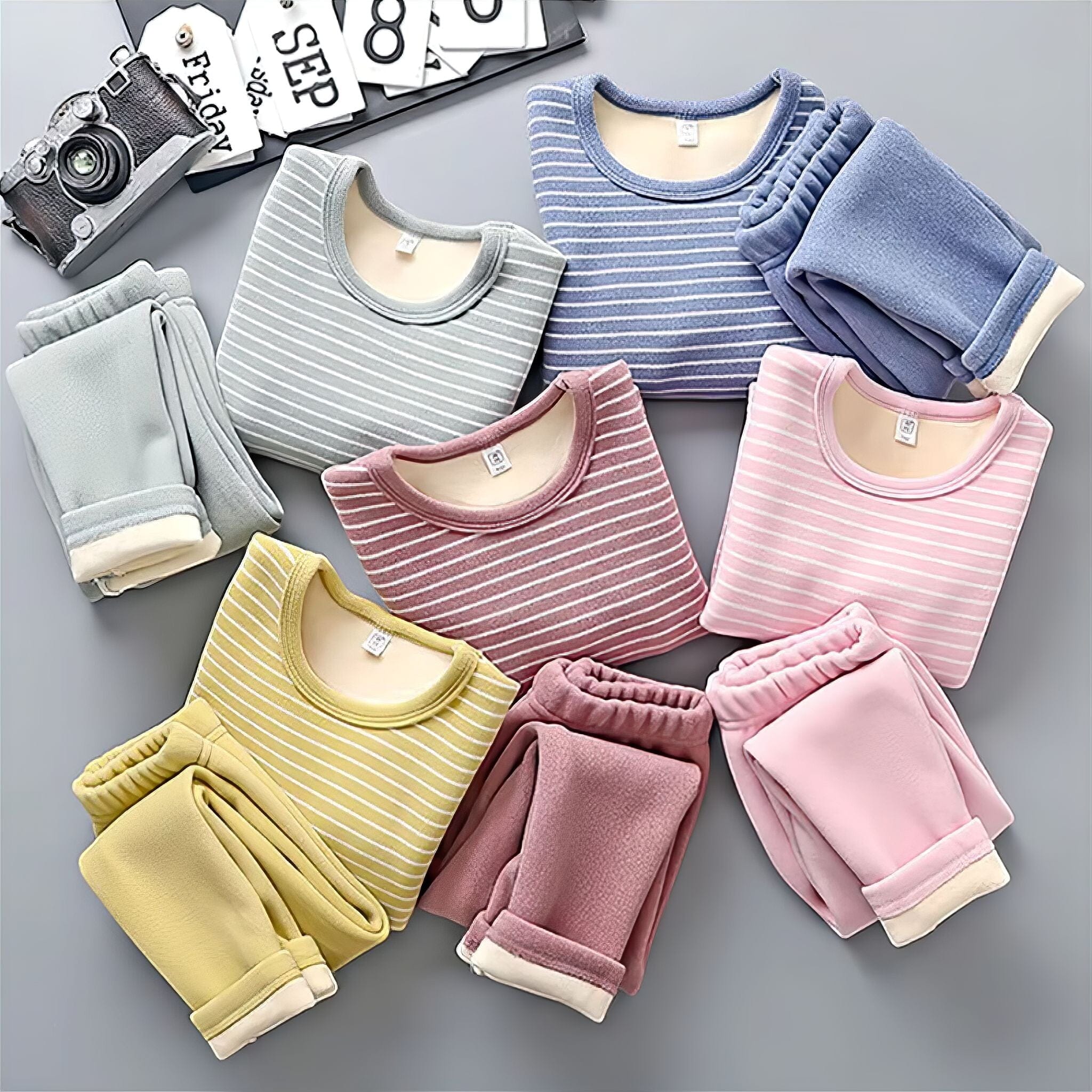 Stripey Dream Pajamas Baby Boujee 