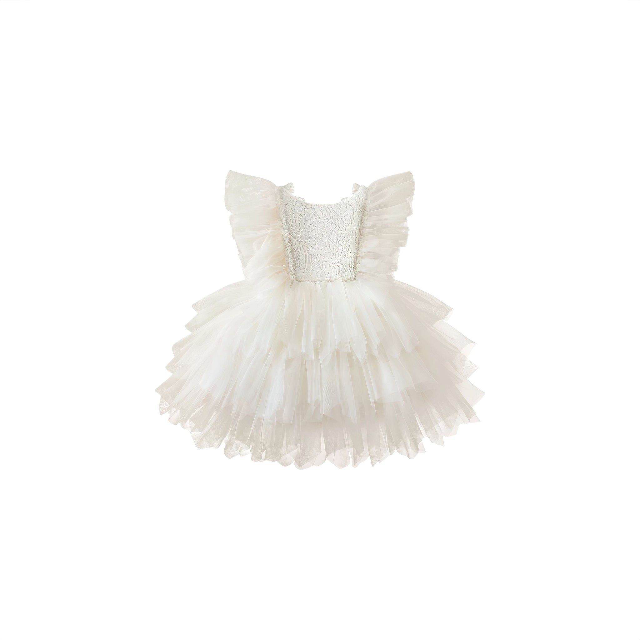Blush Fairy Dress (JS) Baby Boujee White 9-12M 