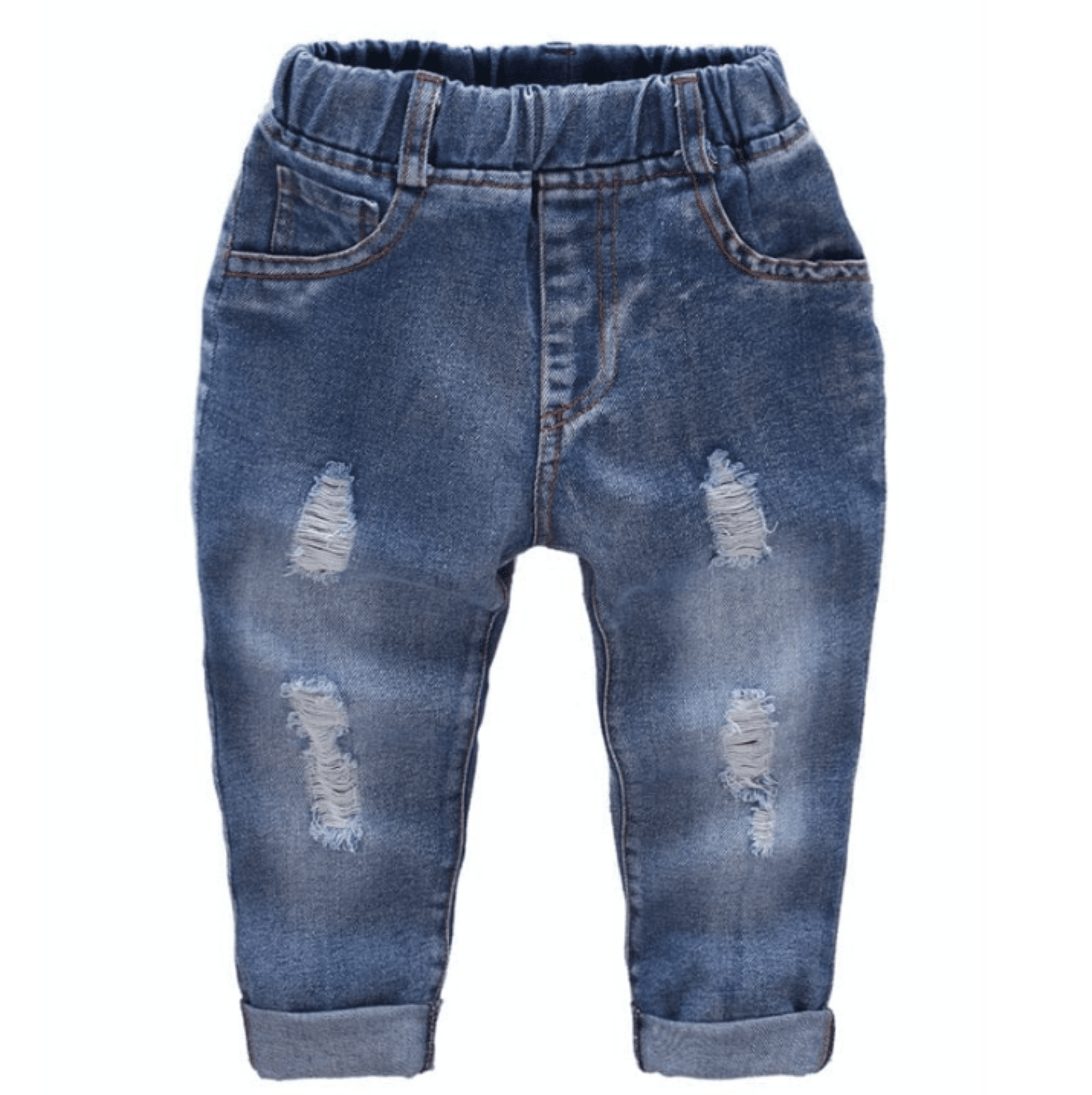 Urban Jeans (JS) WB image updated Unisex Clothing Baby Boujee Denim Blue 2T 
