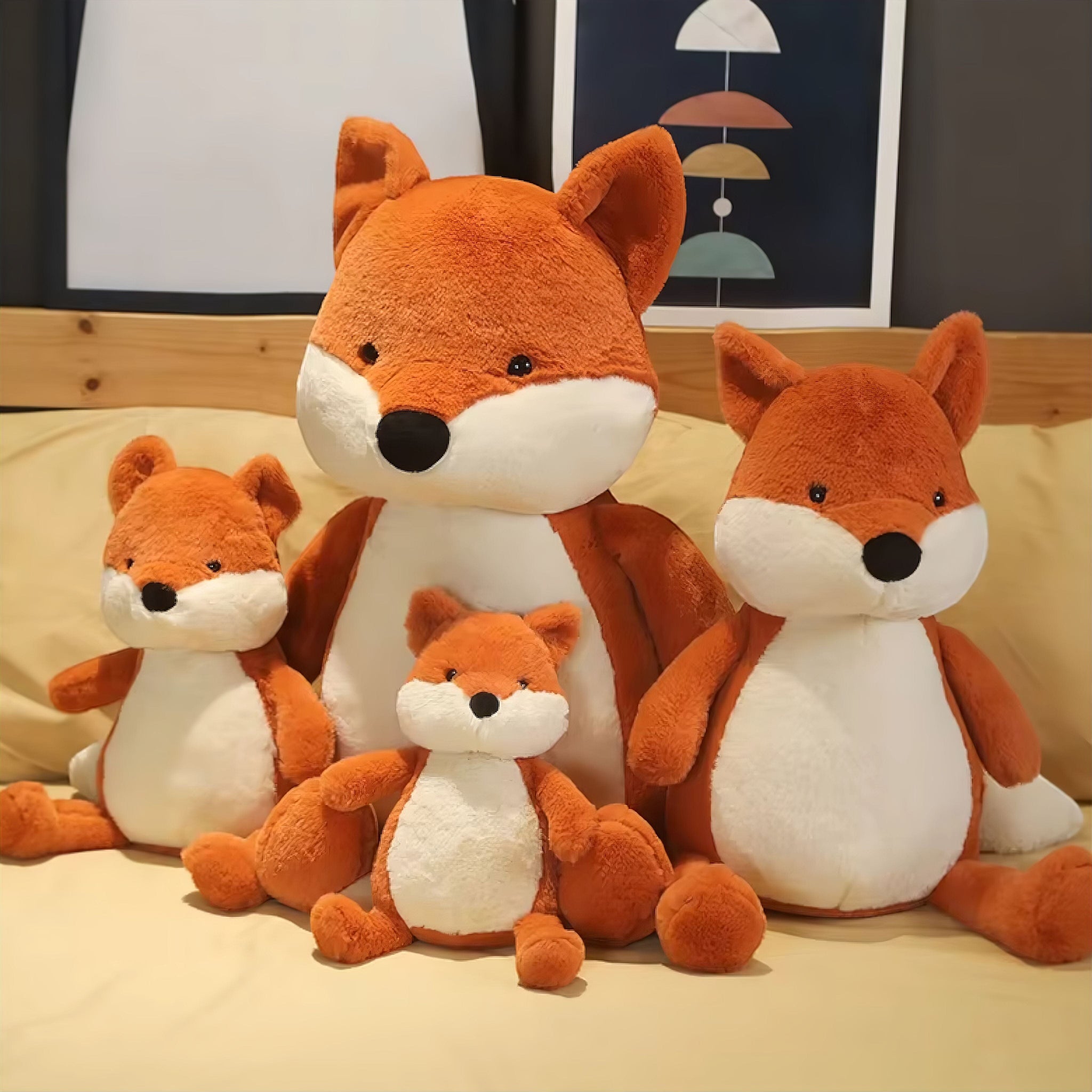 Huggy Fox Plush (JS) Baby Boujee 