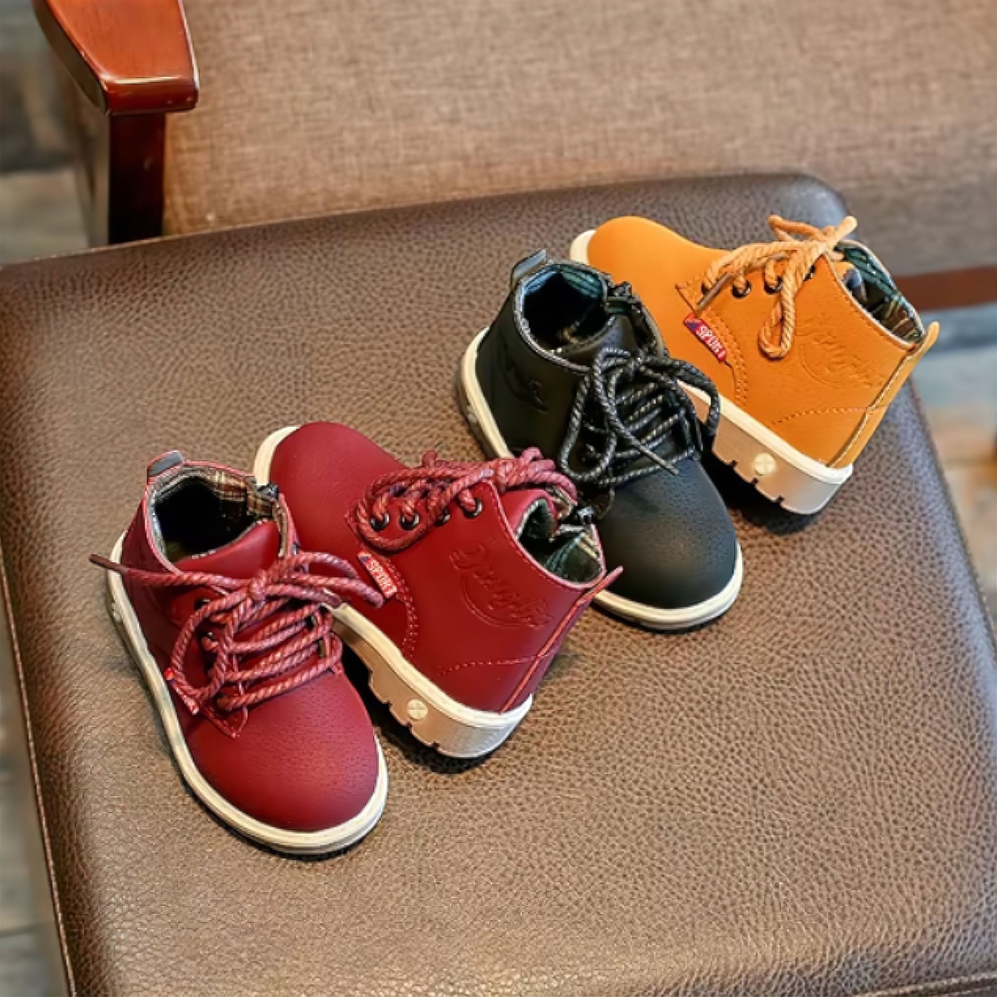 Suede Step Boots (JS) image are updated/added Shoes + Socks Baby Boujee 