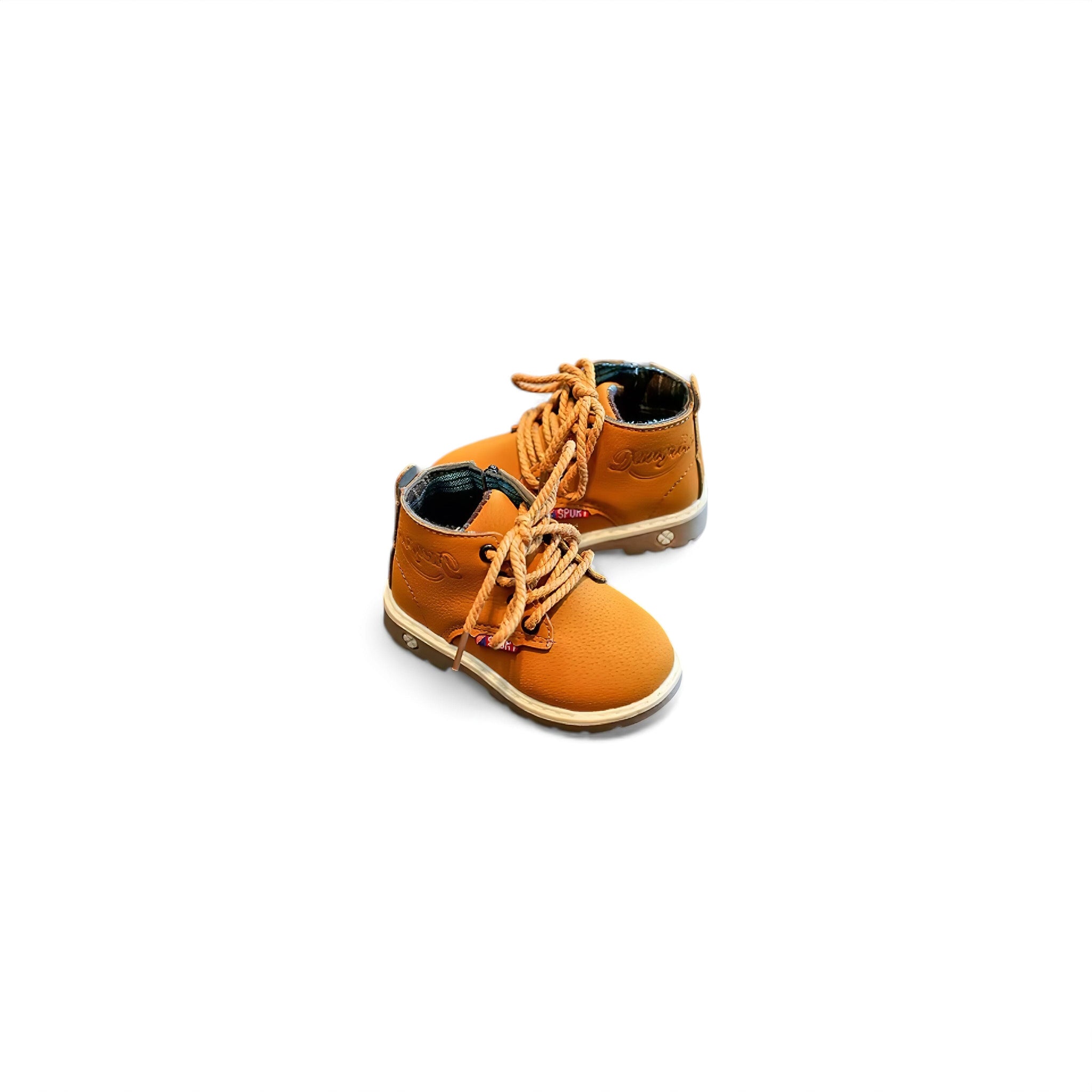 Suede Step Boots (JS) image are updated/added Shoes + Socks Baby Boujee Tan 4.7" (12cm) 