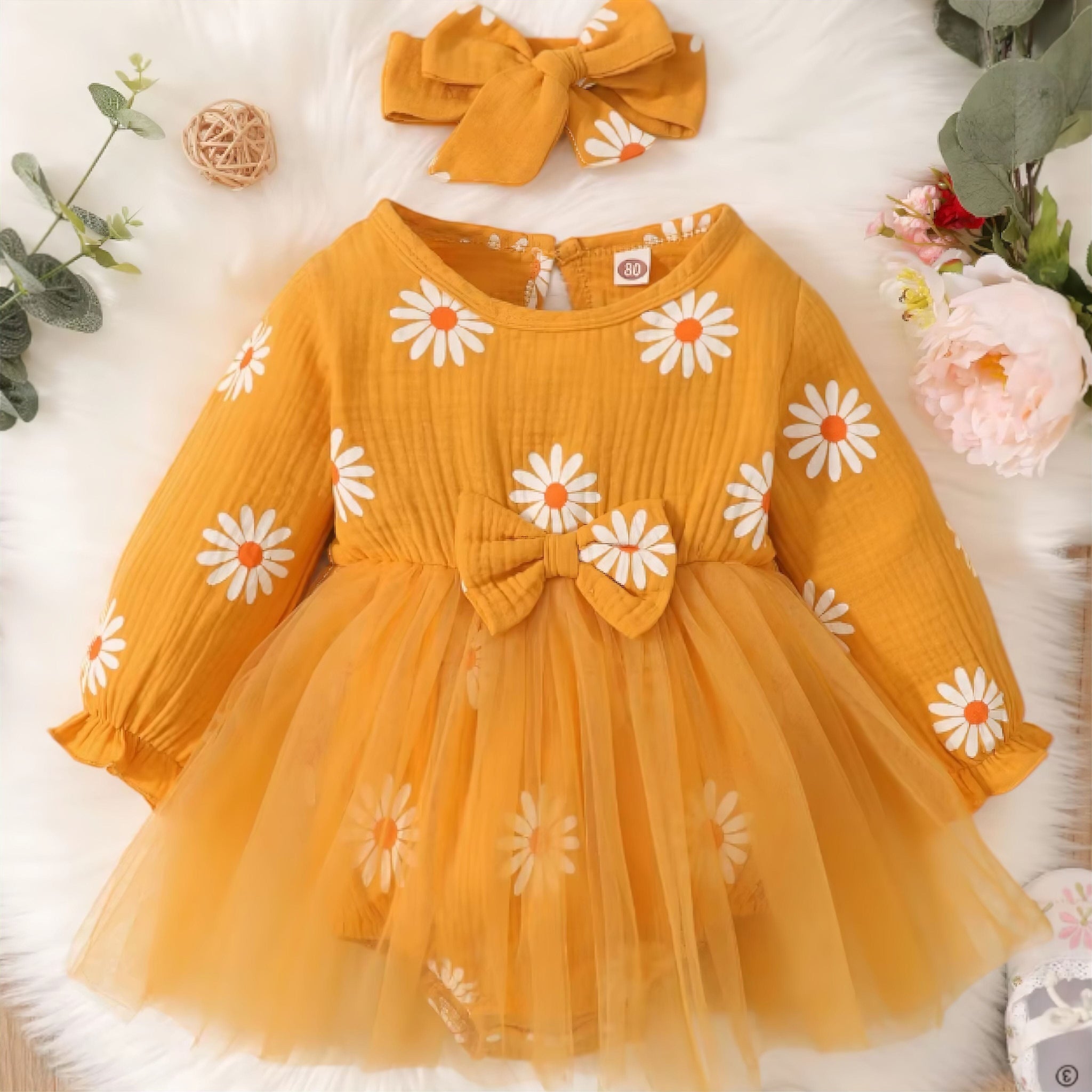 Floral Tulle Charm Set (JS) image resized Girls Clothing Baby Boujee 
