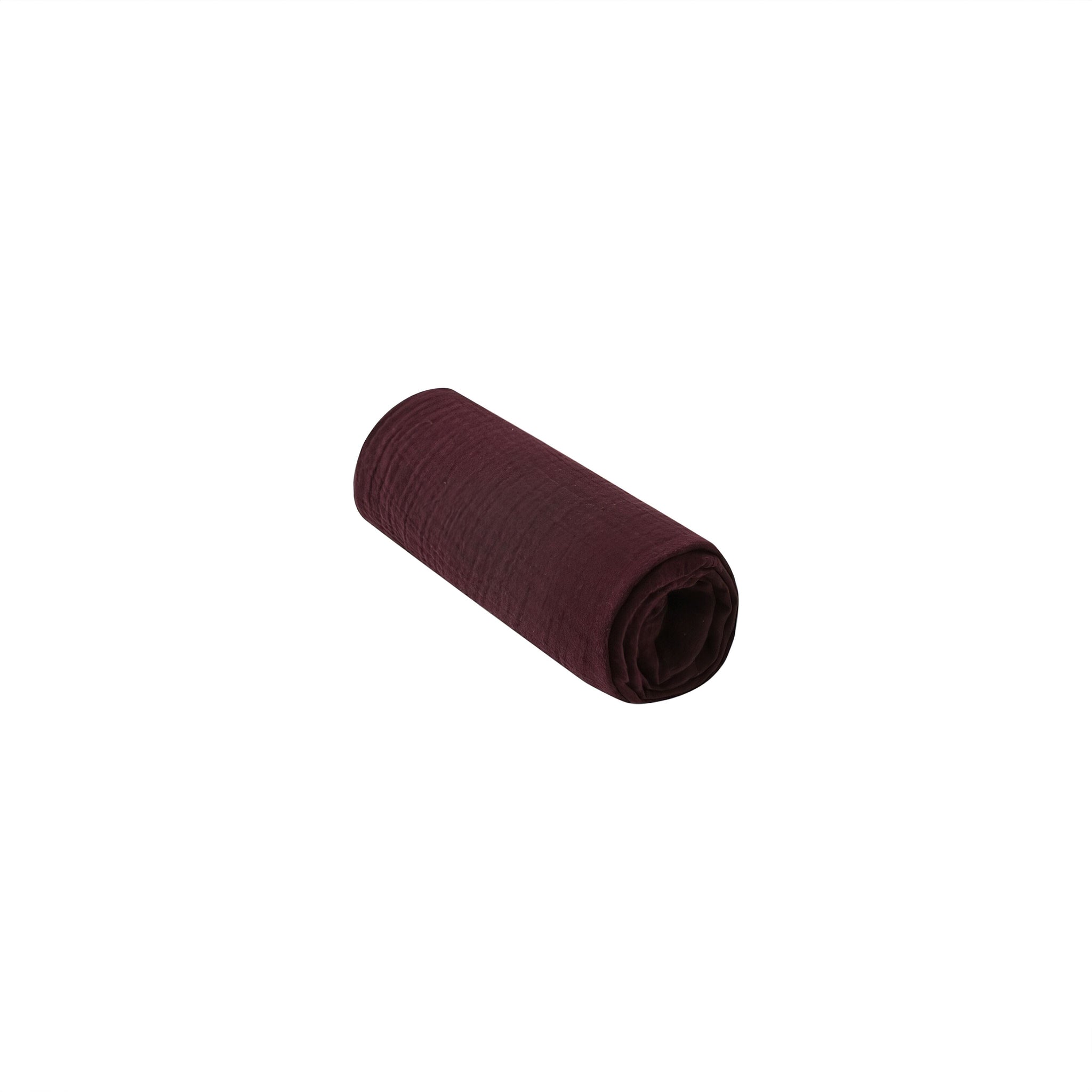 Gentle Crinkle Swaddle (JS) Baby Boujee Wine Red 