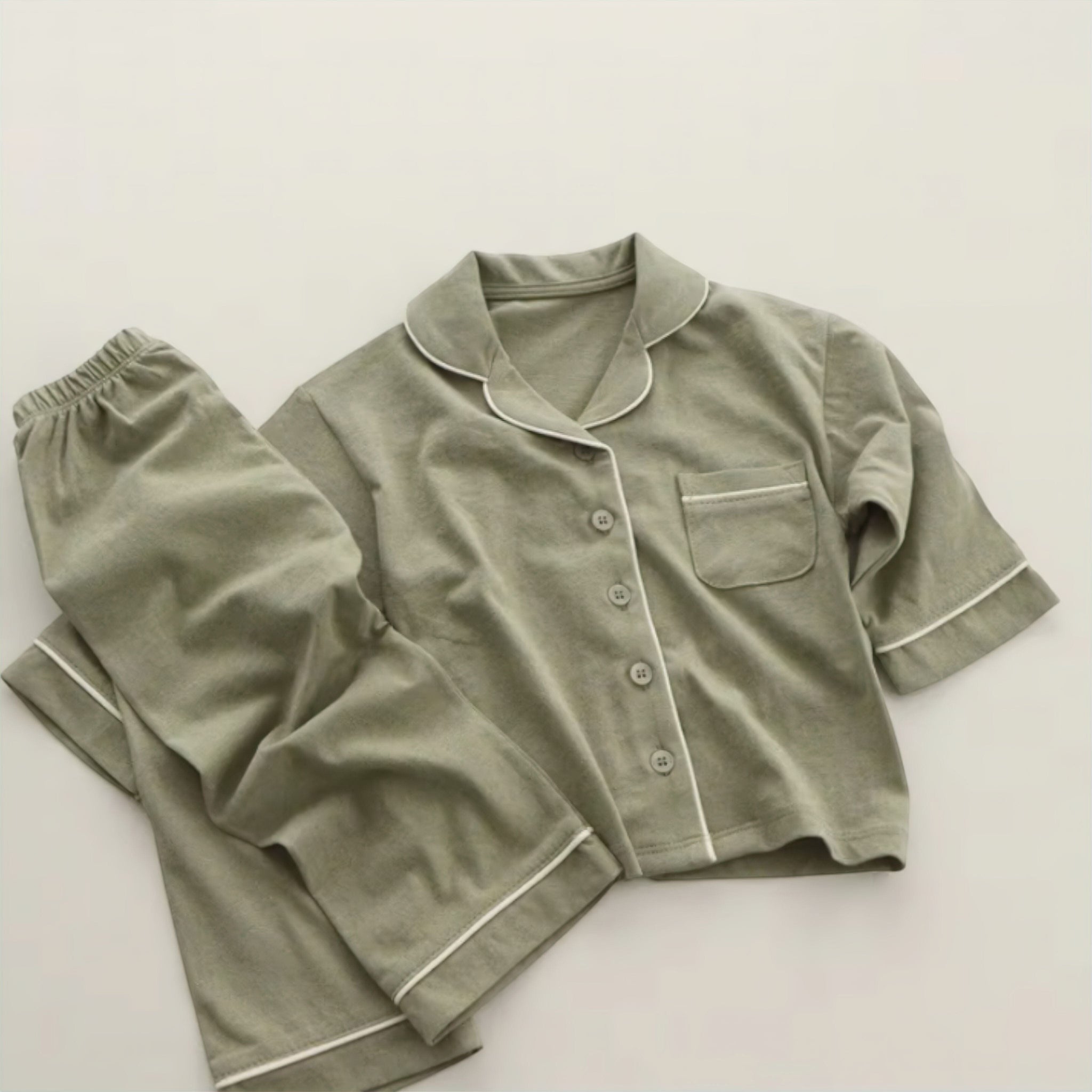Comfy Nap Outfit (JS) WB for variants will look unprofessional (images are cropped) Baby Boujee Light Green 6-12M 