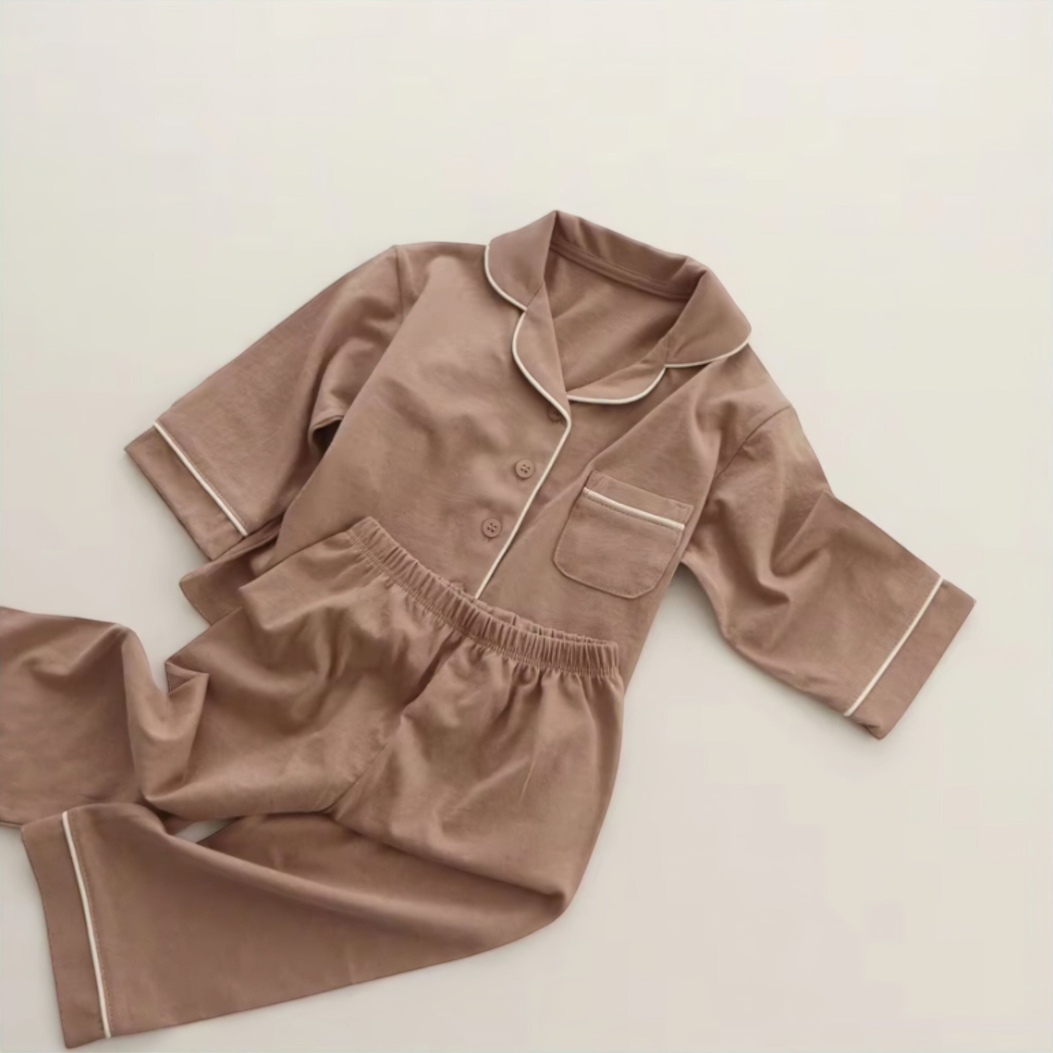 Comfy Nap Outfit (JS) WB for variants will look unprofessional (images are cropped) Baby Boujee Orange 6-12M 