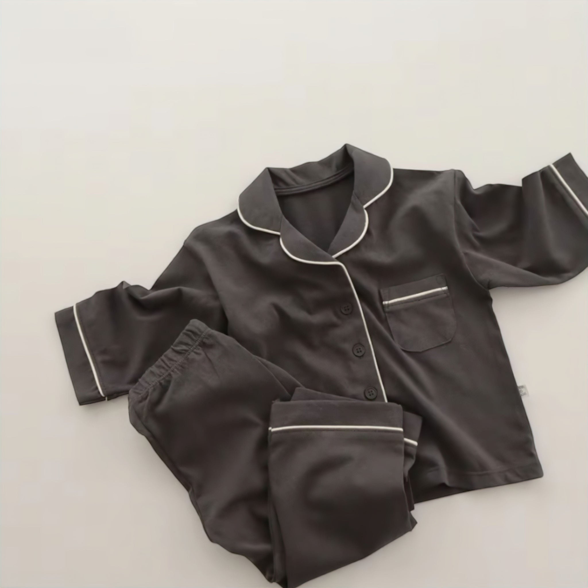 Comfy Nap Outfit (JS) WB for variants will look unprofessional (images are cropped) Baby Boujee Black 6-12M 