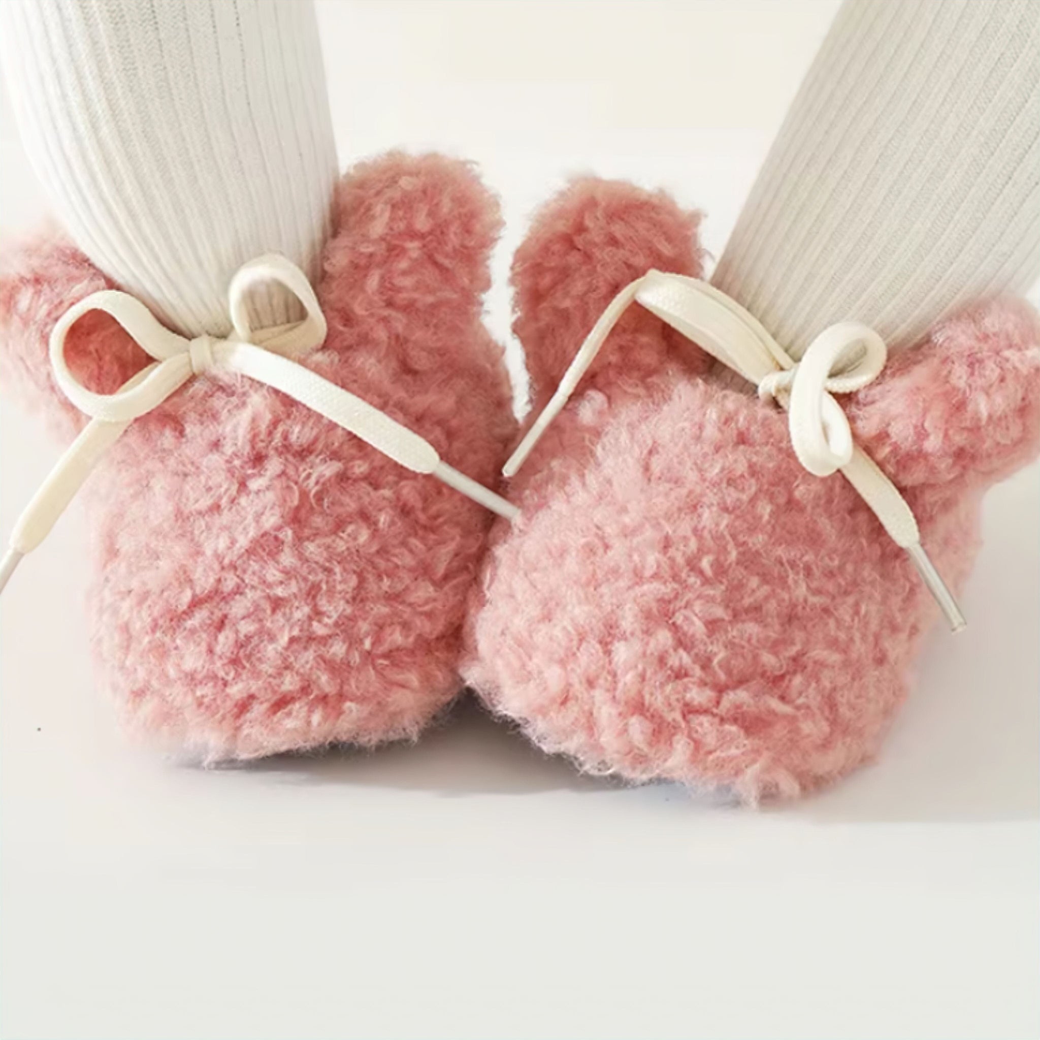 Winter Baby Moccasin Booties (JS) WB image updated Shoes + Socks Baby Boujee 