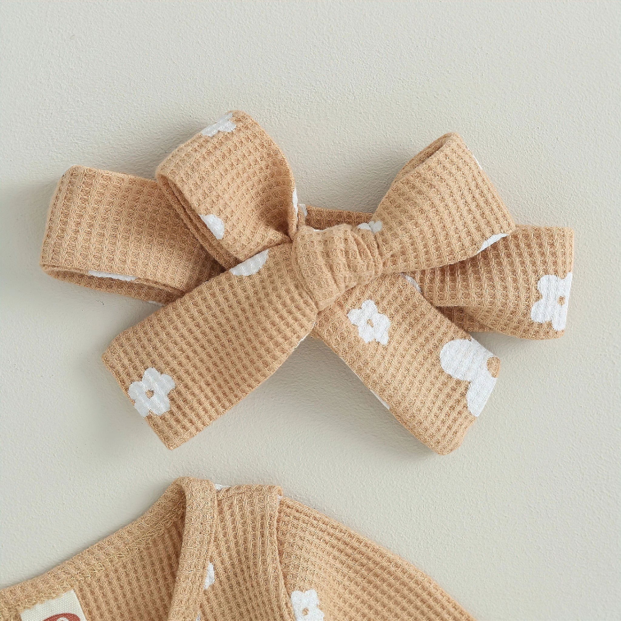 Peachy Petals Romper Baby Boujee 