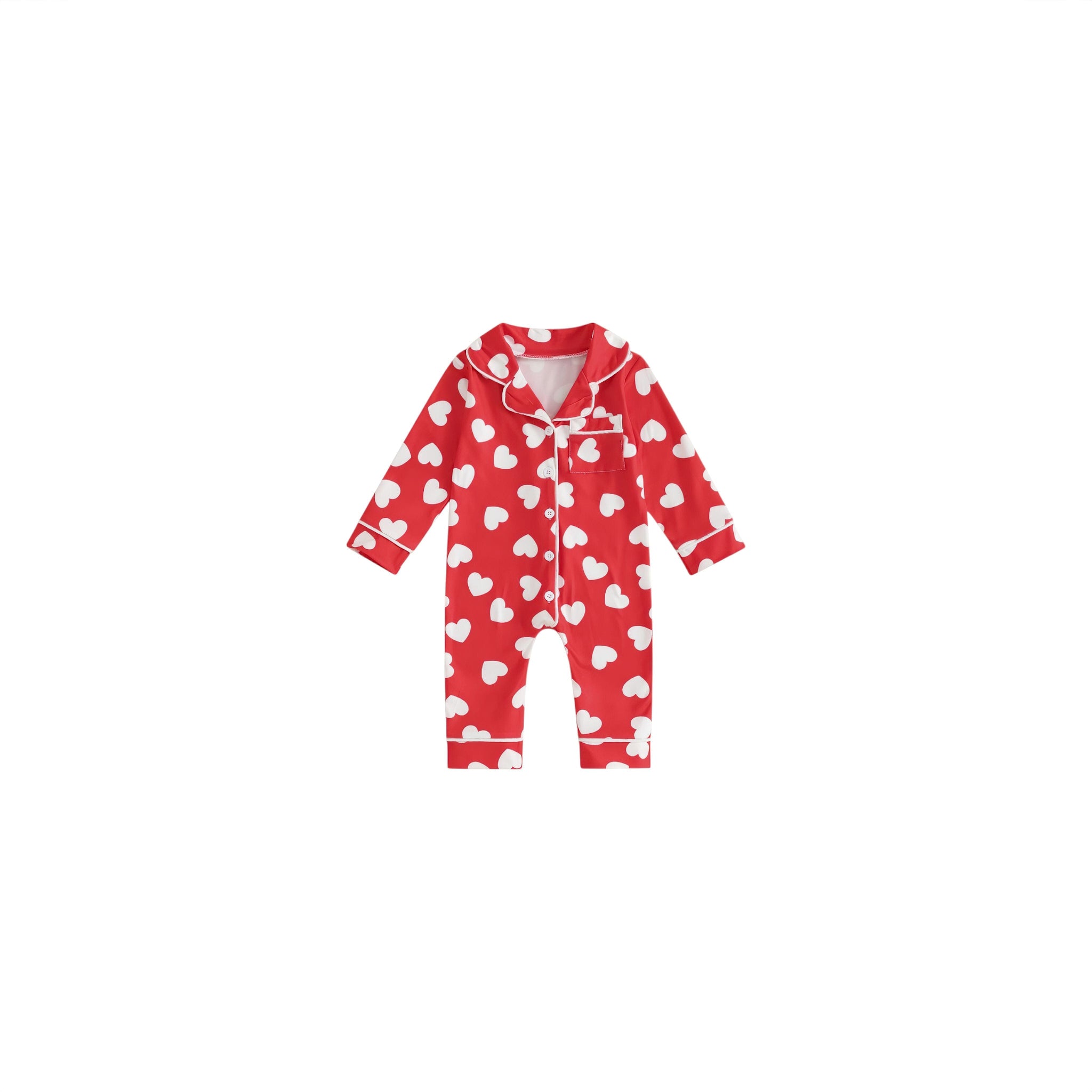Lovey Dovey Sleepwear Baby Boujee Red 0-3M 