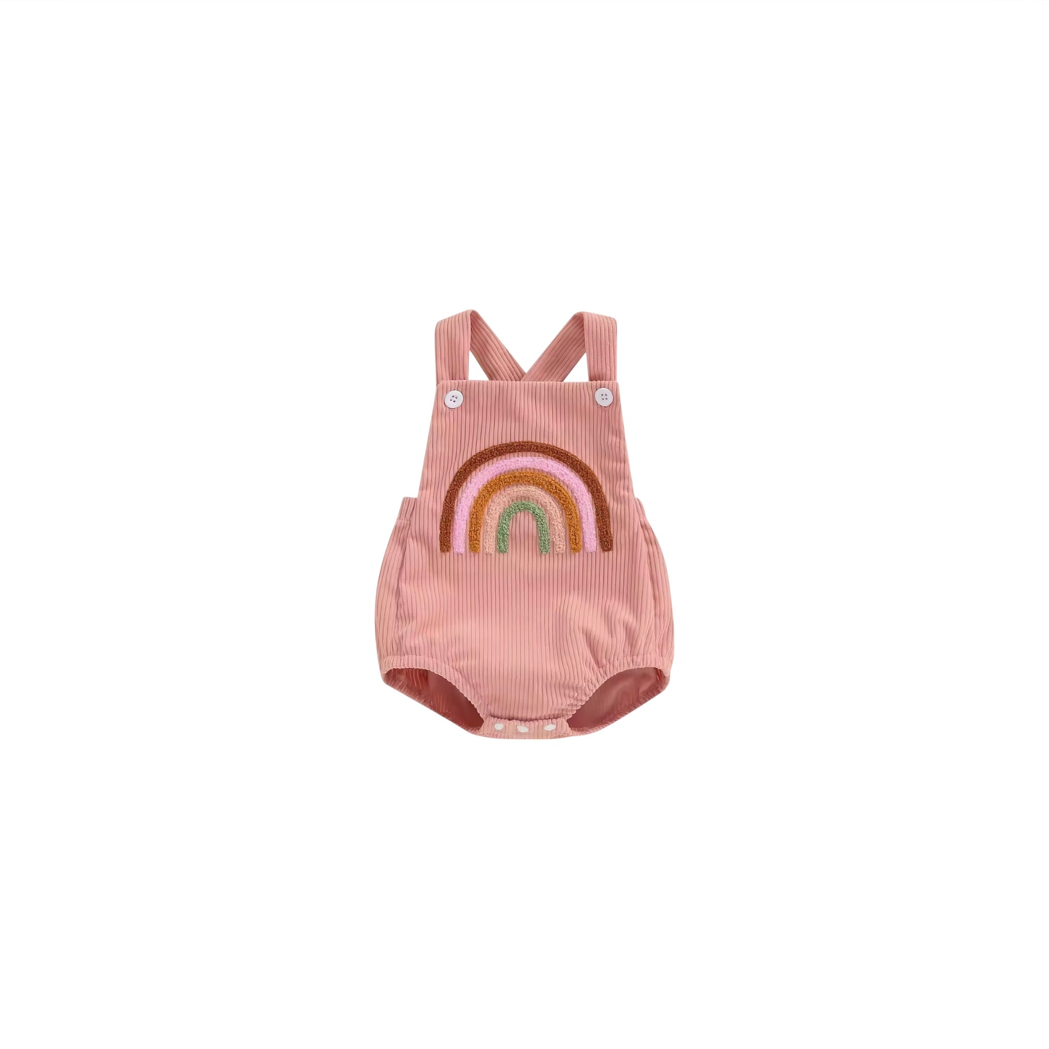 Sweet Whirl Romper Baby Boujee Pink 0-3M 