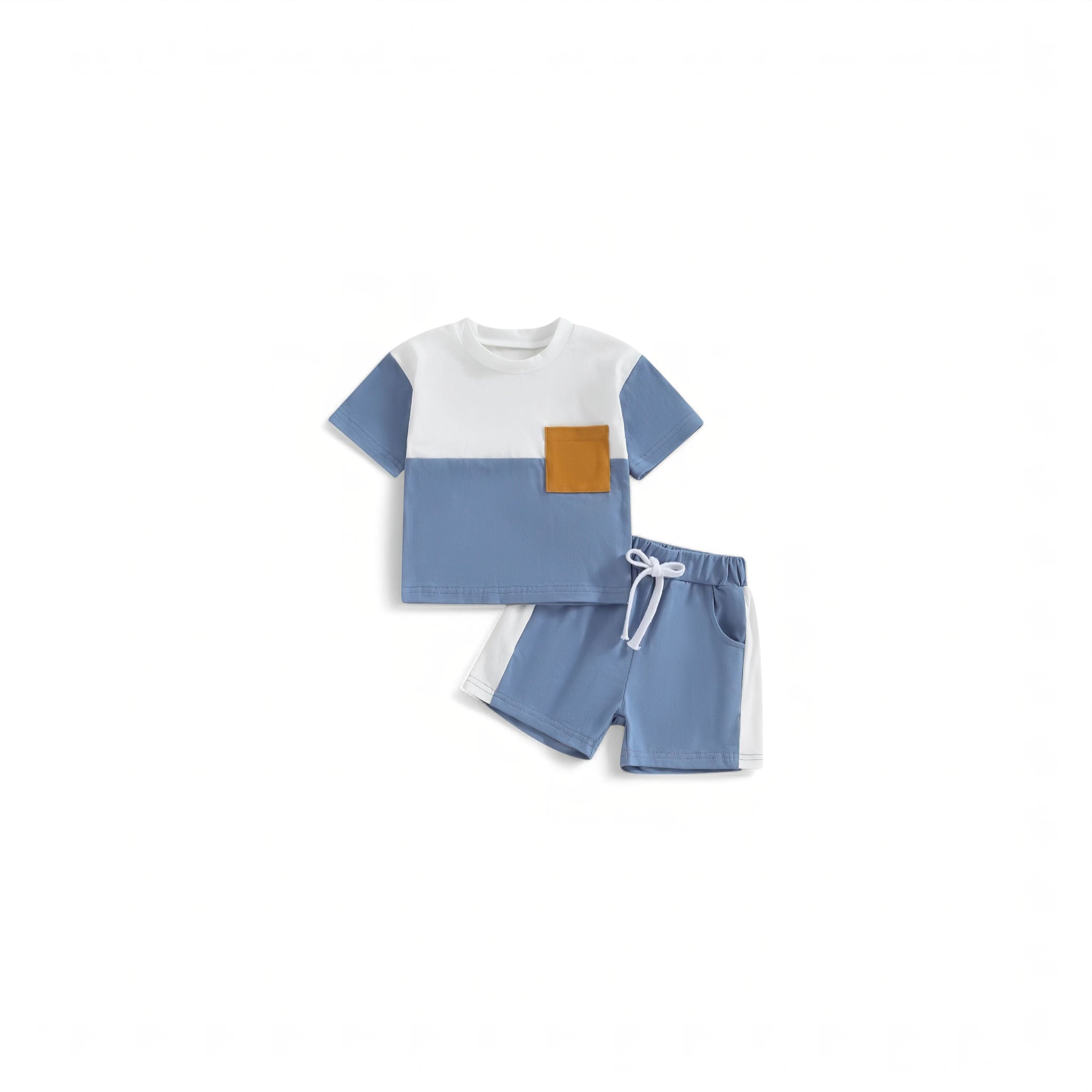 Comfy Vibes Set Baby Boujee Blue 3-6M 