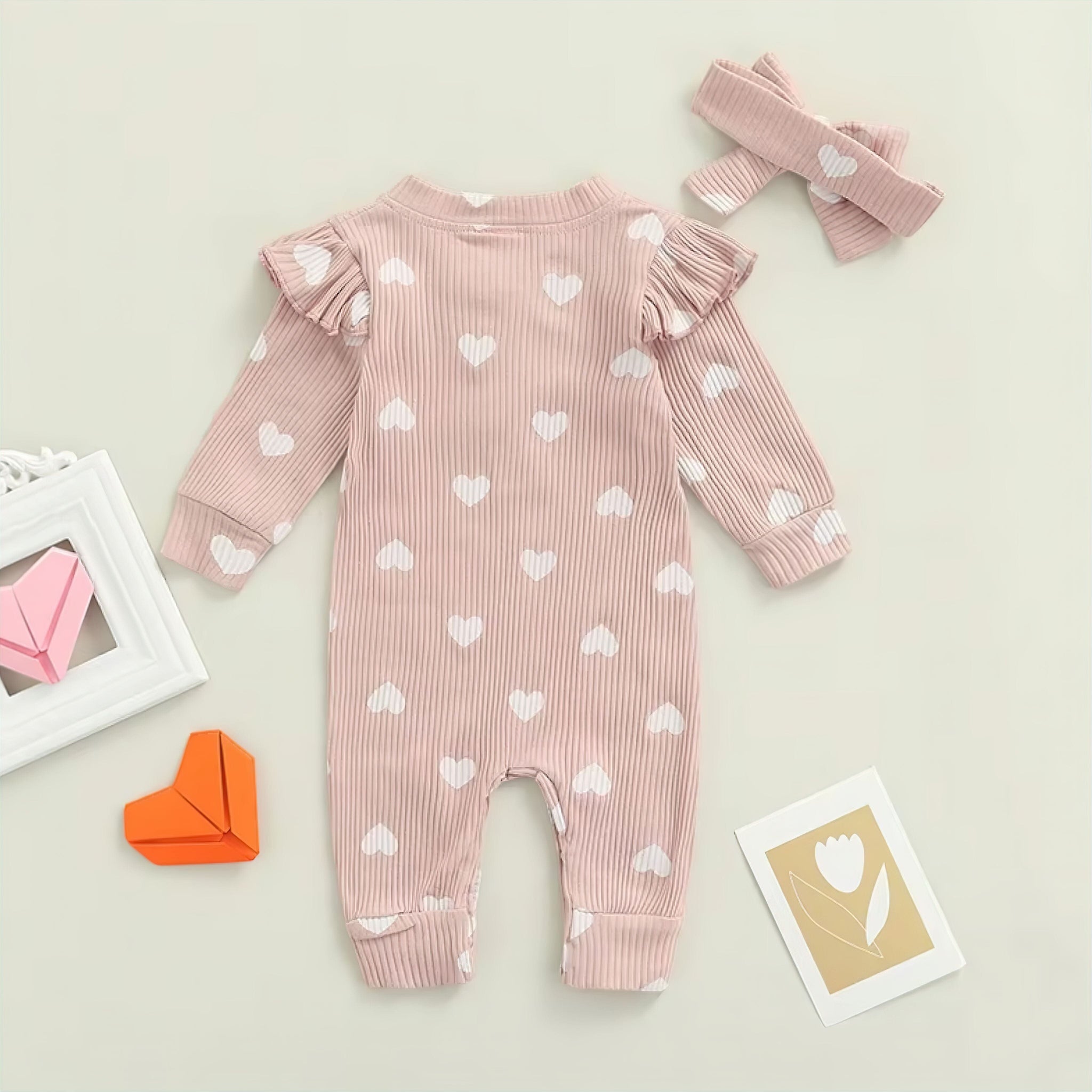 Sweet Heart Romper Baby Boujee 