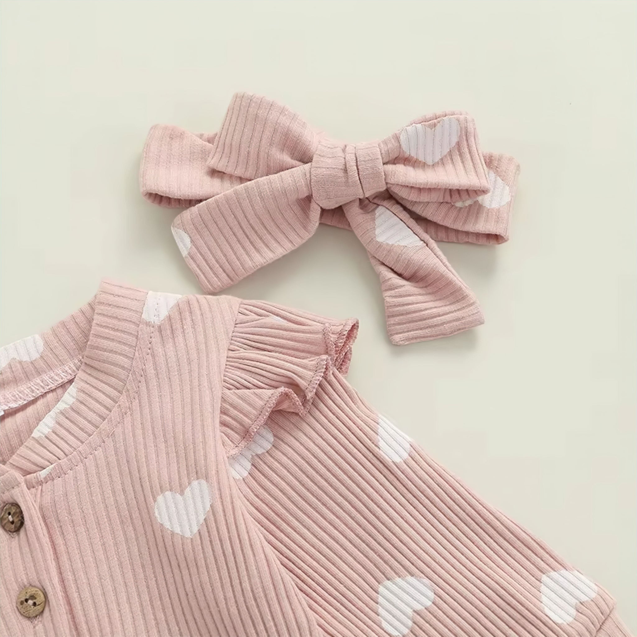 Sweet Heart Romper Baby Boujee 