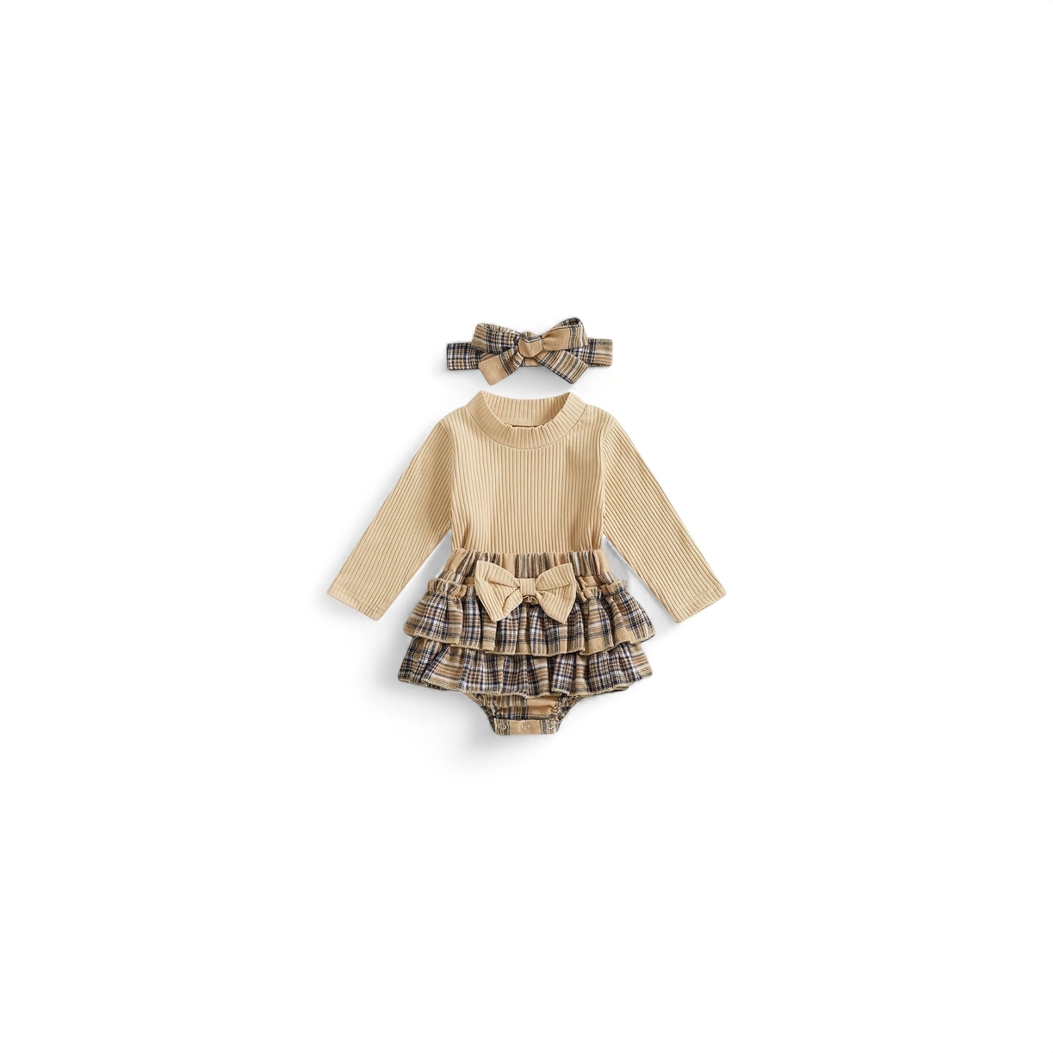 Little Jolly Set Baby Boujee Khaki 0-3M 