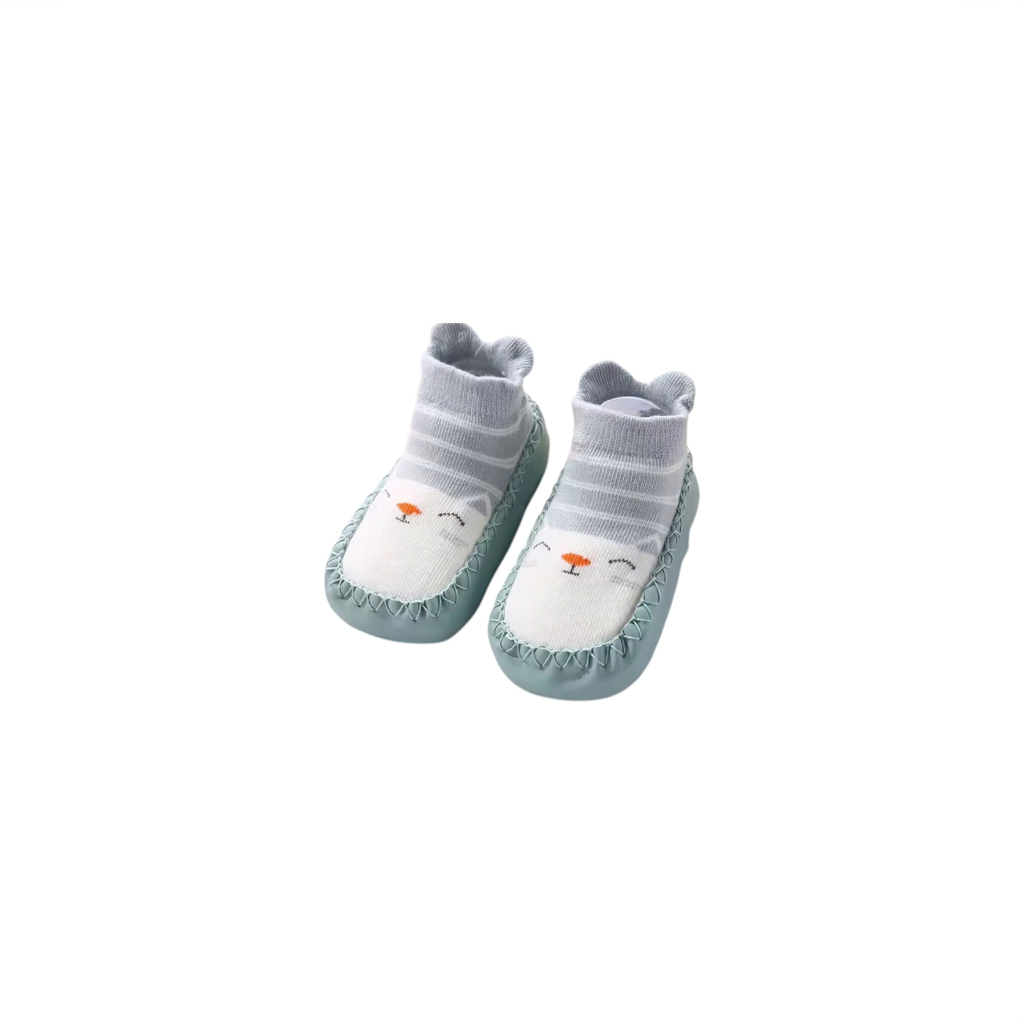 Little Grip Socks Baby Boujee Green 4.7" (12cm) 