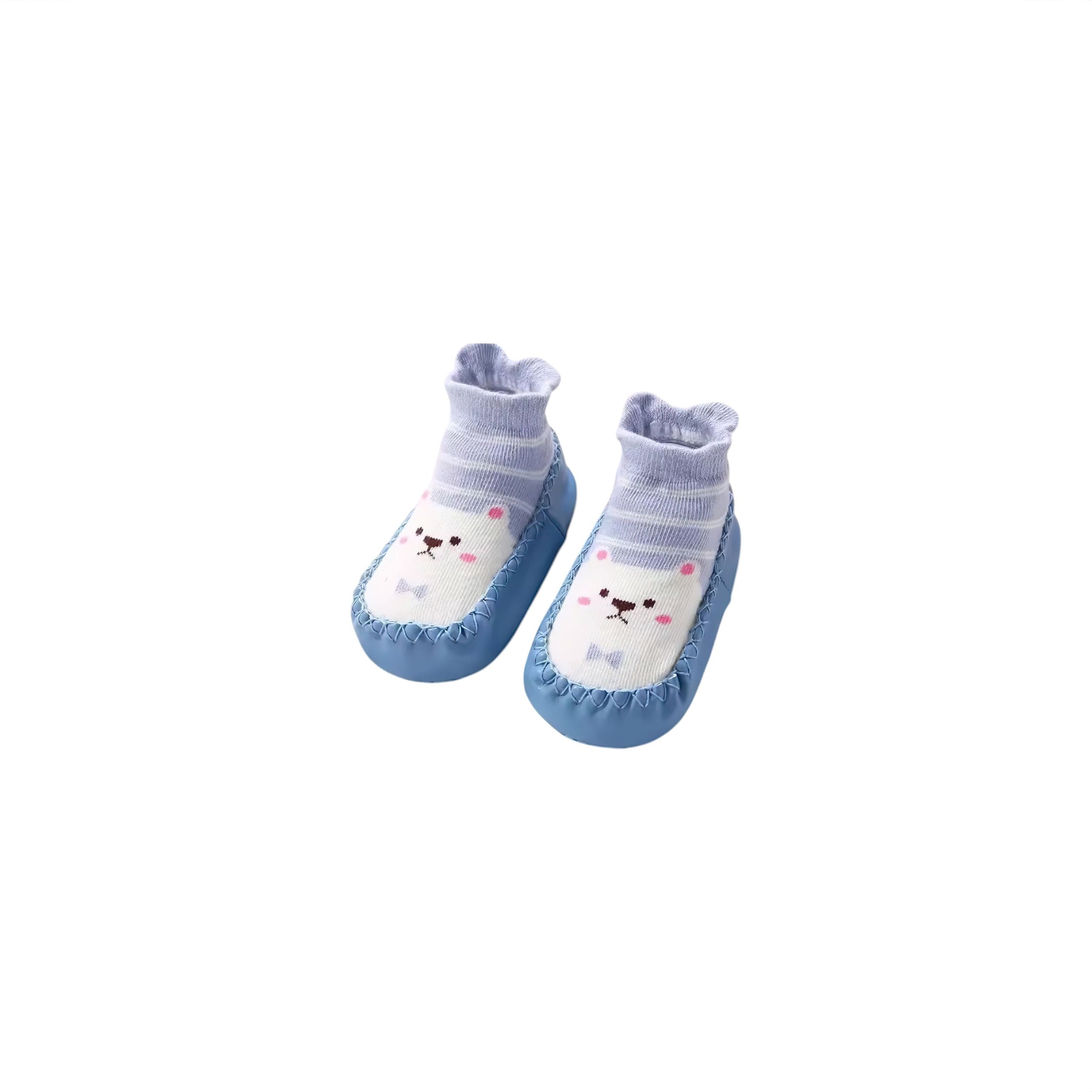 Little Grip Socks Baby Boujee Blue 4.7" (12cm) 